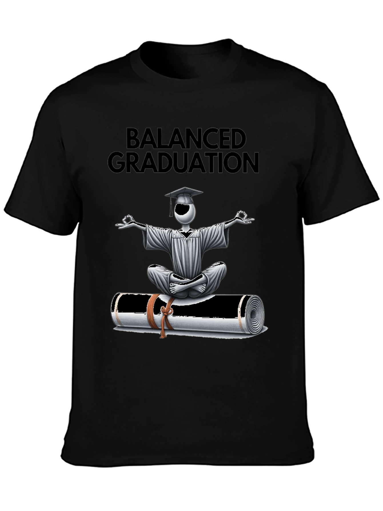 Balanced Graduation Graphic T-Shirt