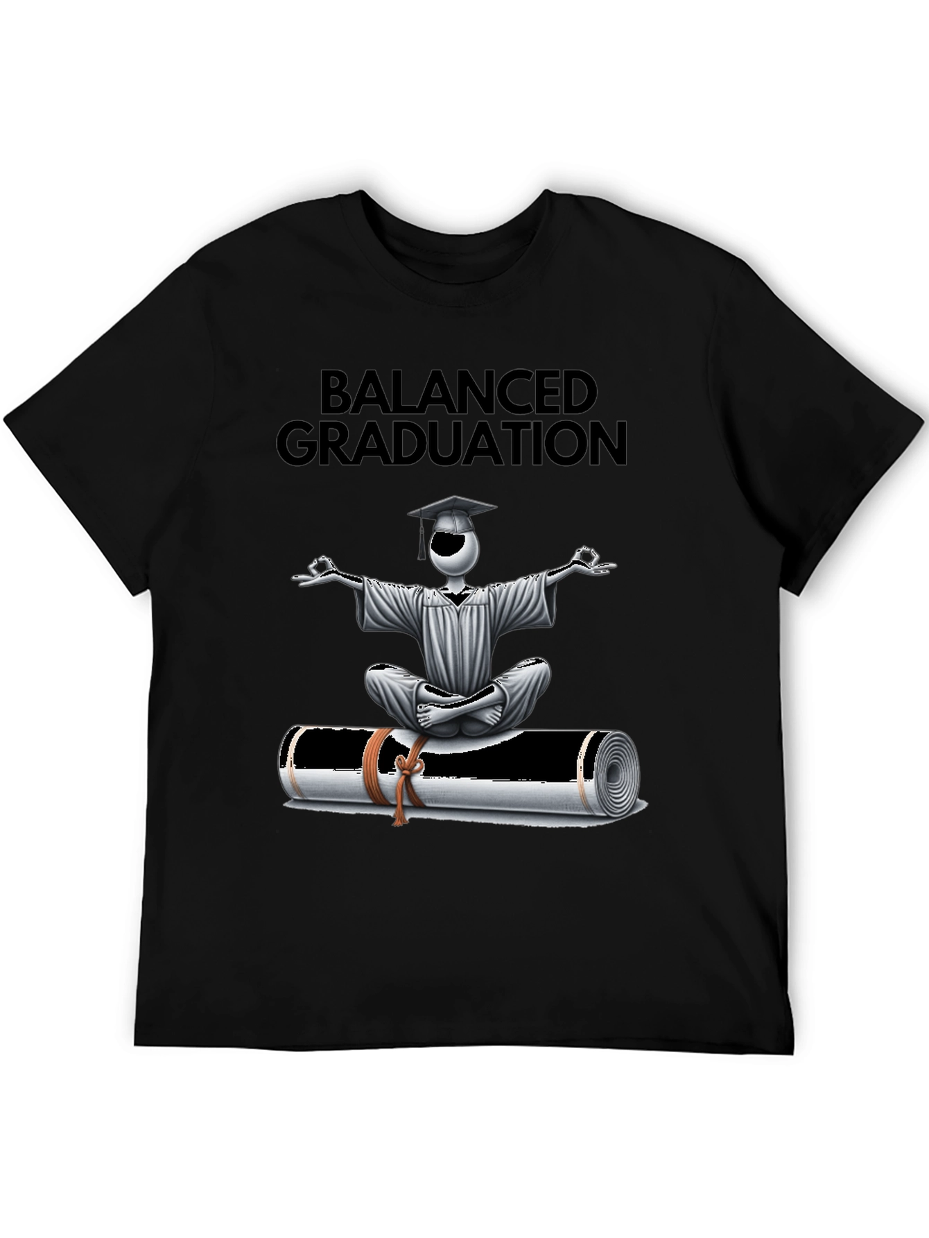 Balanced Graduation Graphic T-Shirt
