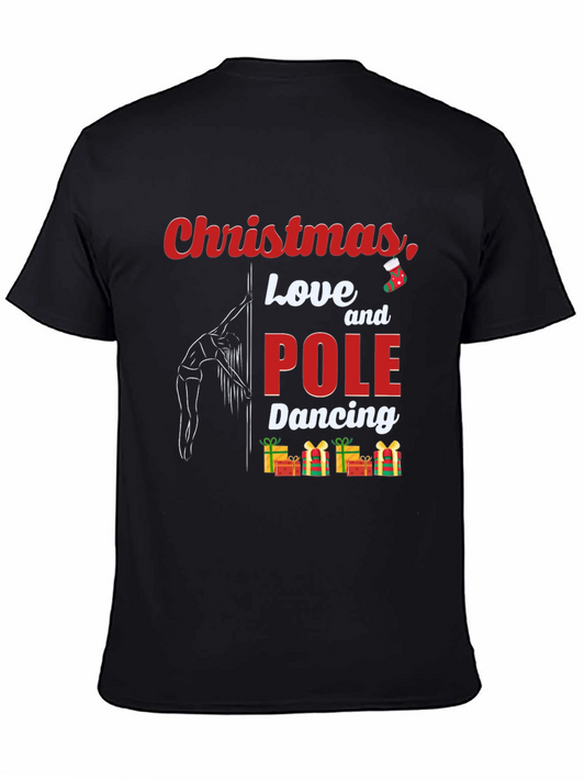 Christmas Pole Dancing Graphic Tee
