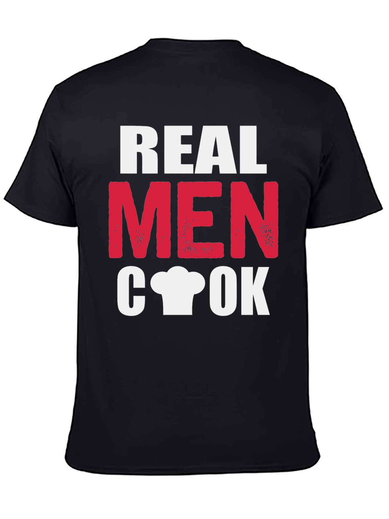 Real Men Cook Graphic Tee - Chef Humor
