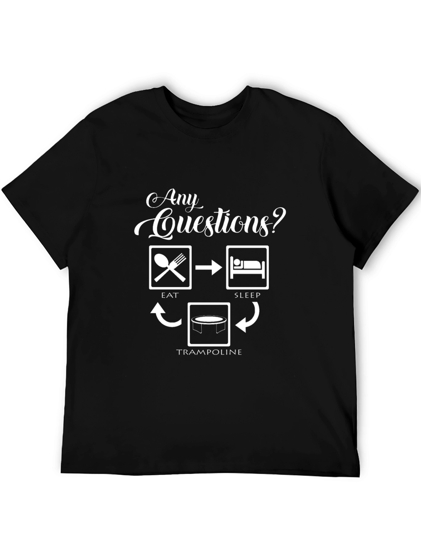Eat Sleep Trampoline T-Shirt