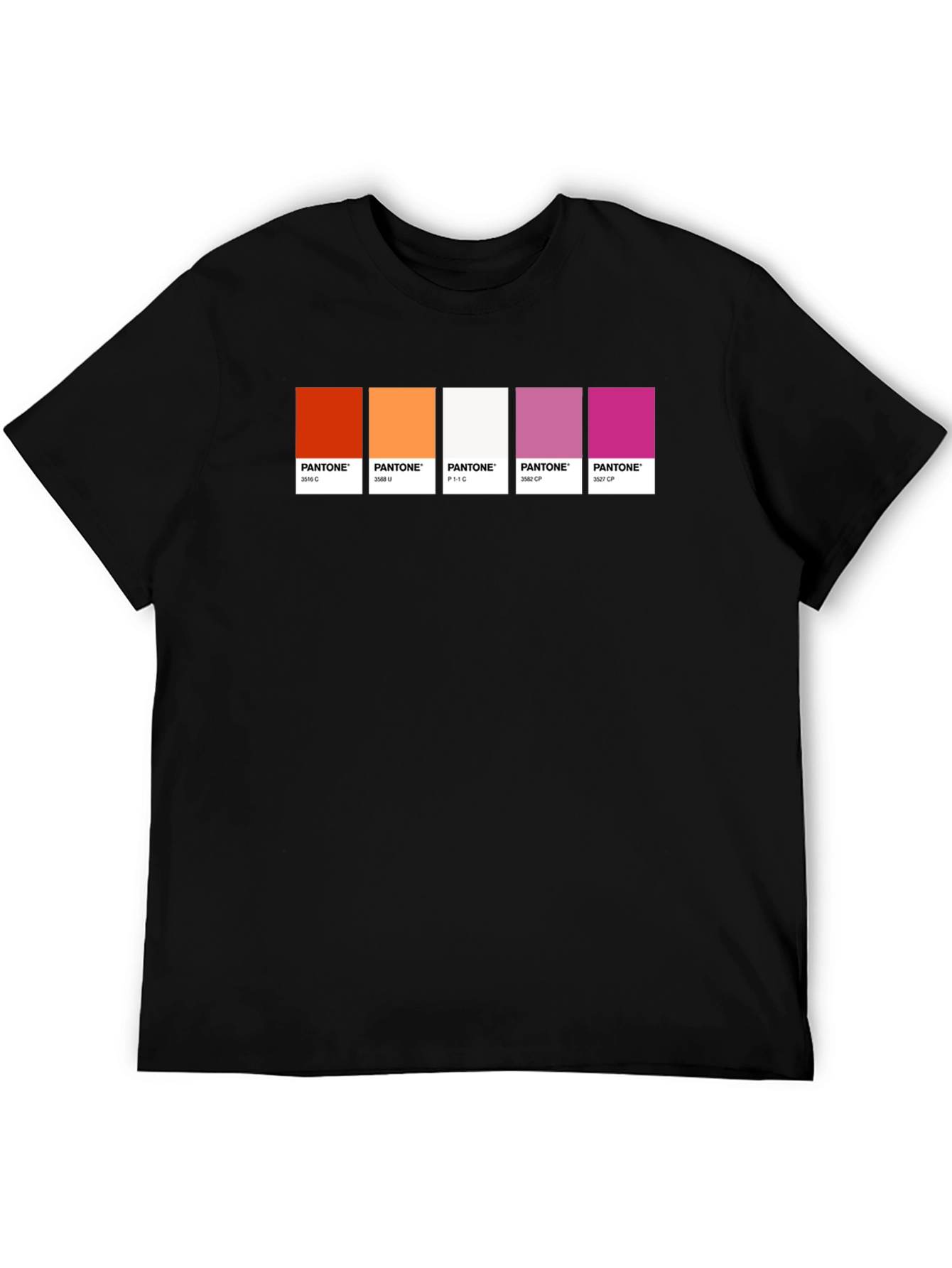 Lesbian Pride Pantone T-Shirt - LGBTQ+ Tee