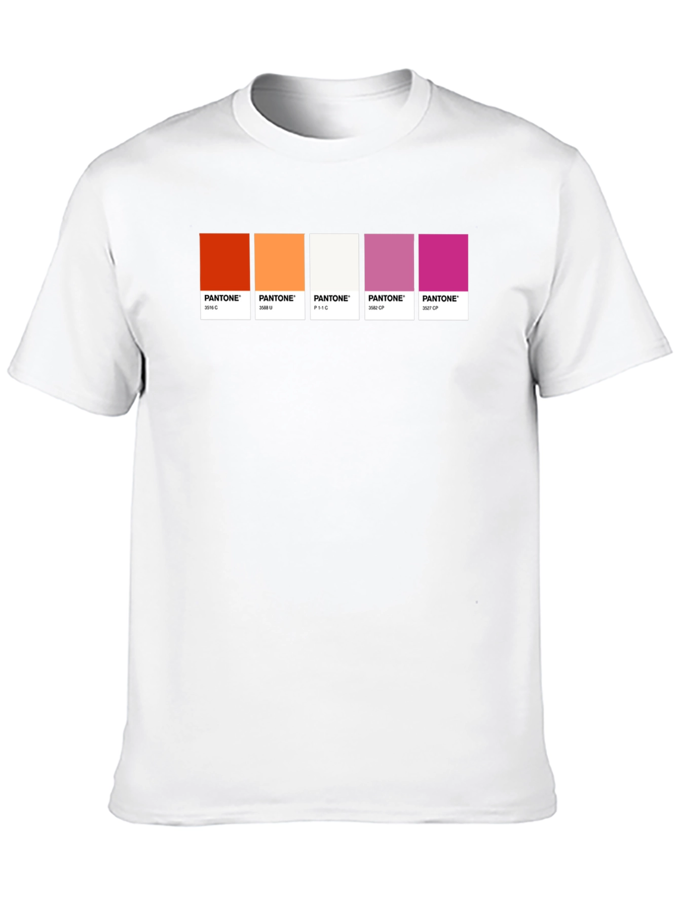 Lesbian Pride Pantone T-Shirt - LGBTQ+ Tee