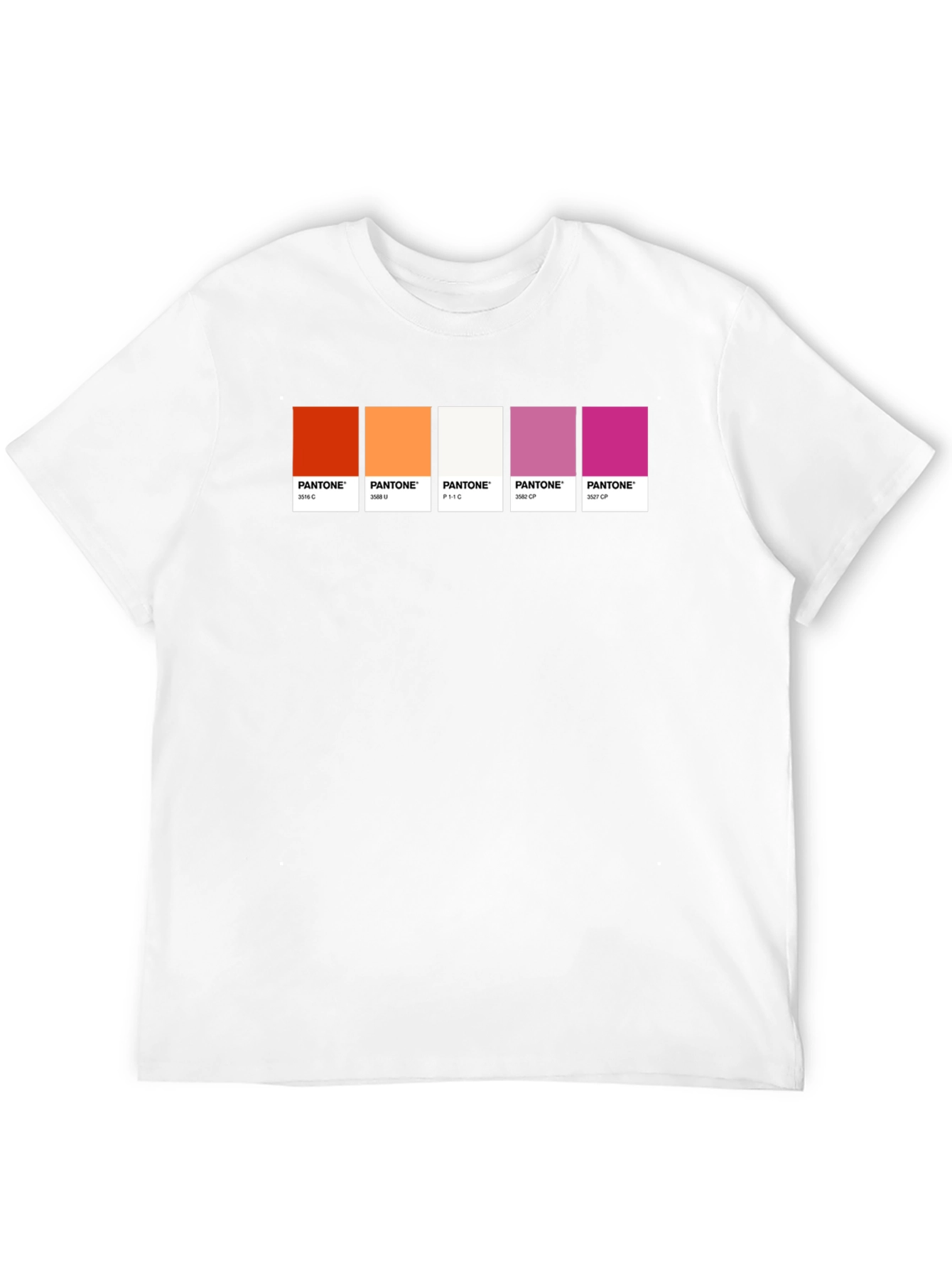 Lesbian Pride Pantone T-Shirt - LGBTQ+ Tee
