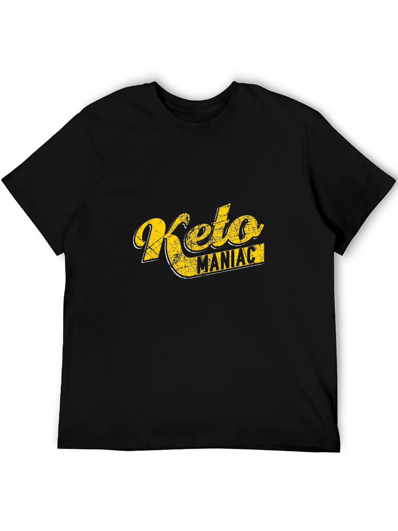 Keto Maniac Black T-Shirt