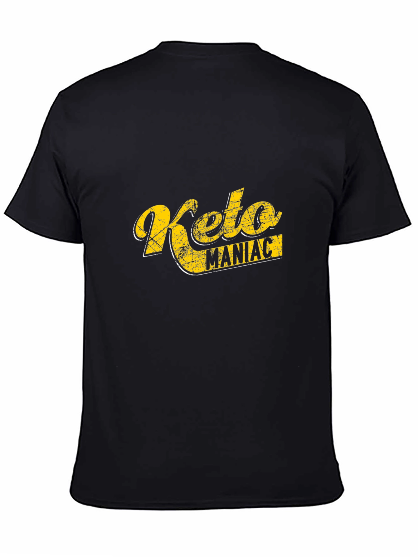Keto Maniac Black T-Shirt