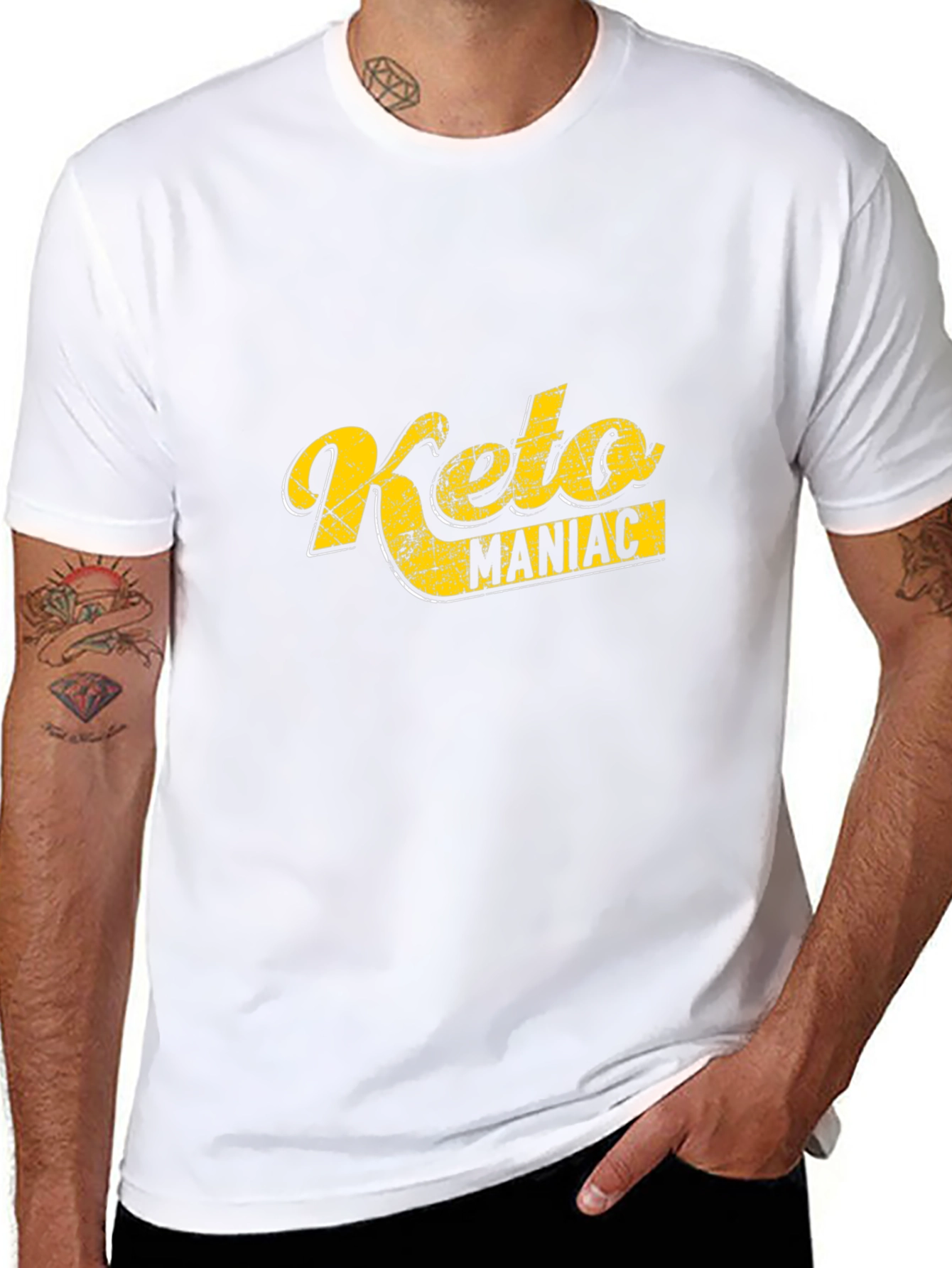 Keto Maniac Black T-Shirt
