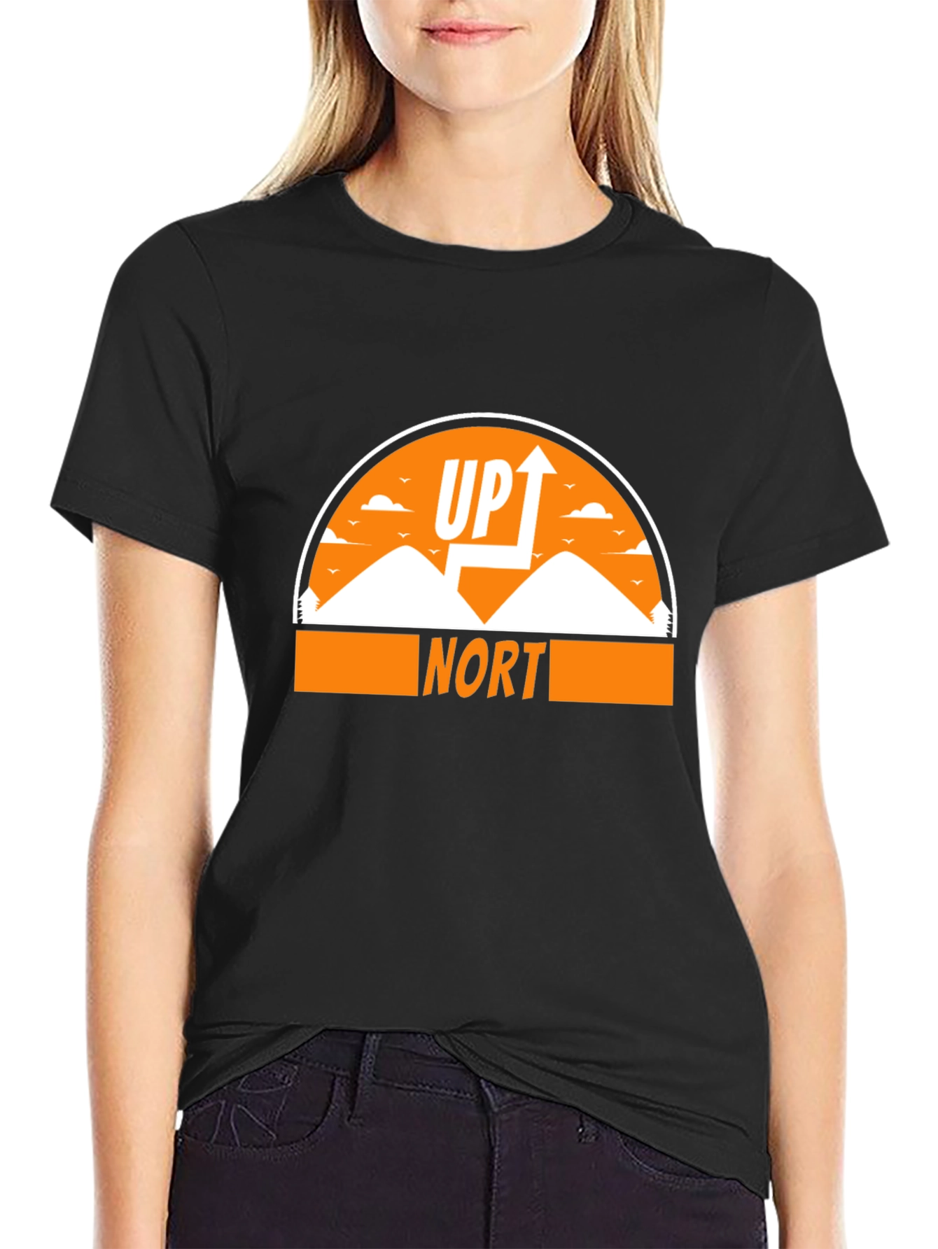 Up Nort Graphic Tee - Adventure Awaits!