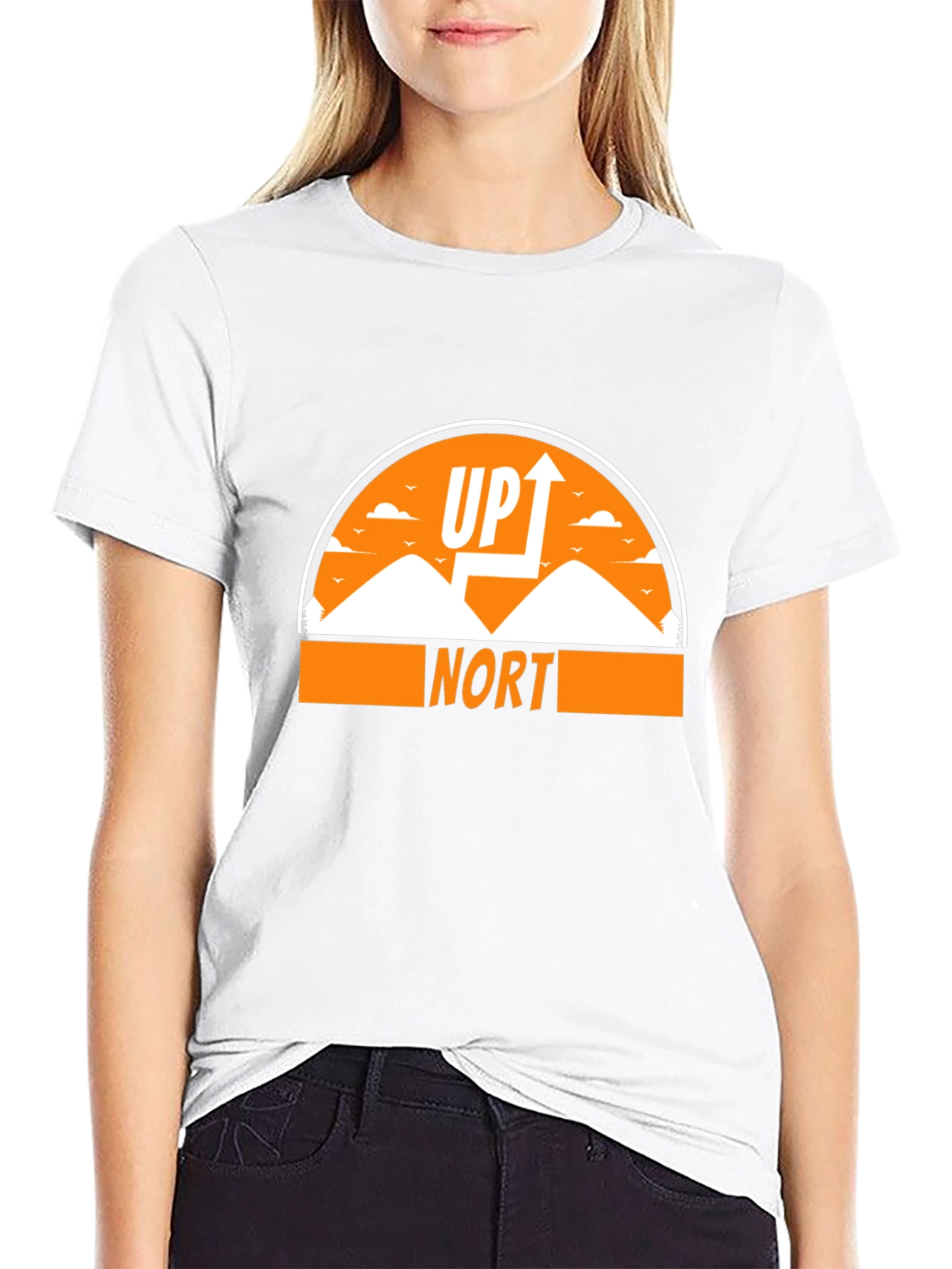 Up Nort Graphic Tee - Adventure Awaits!