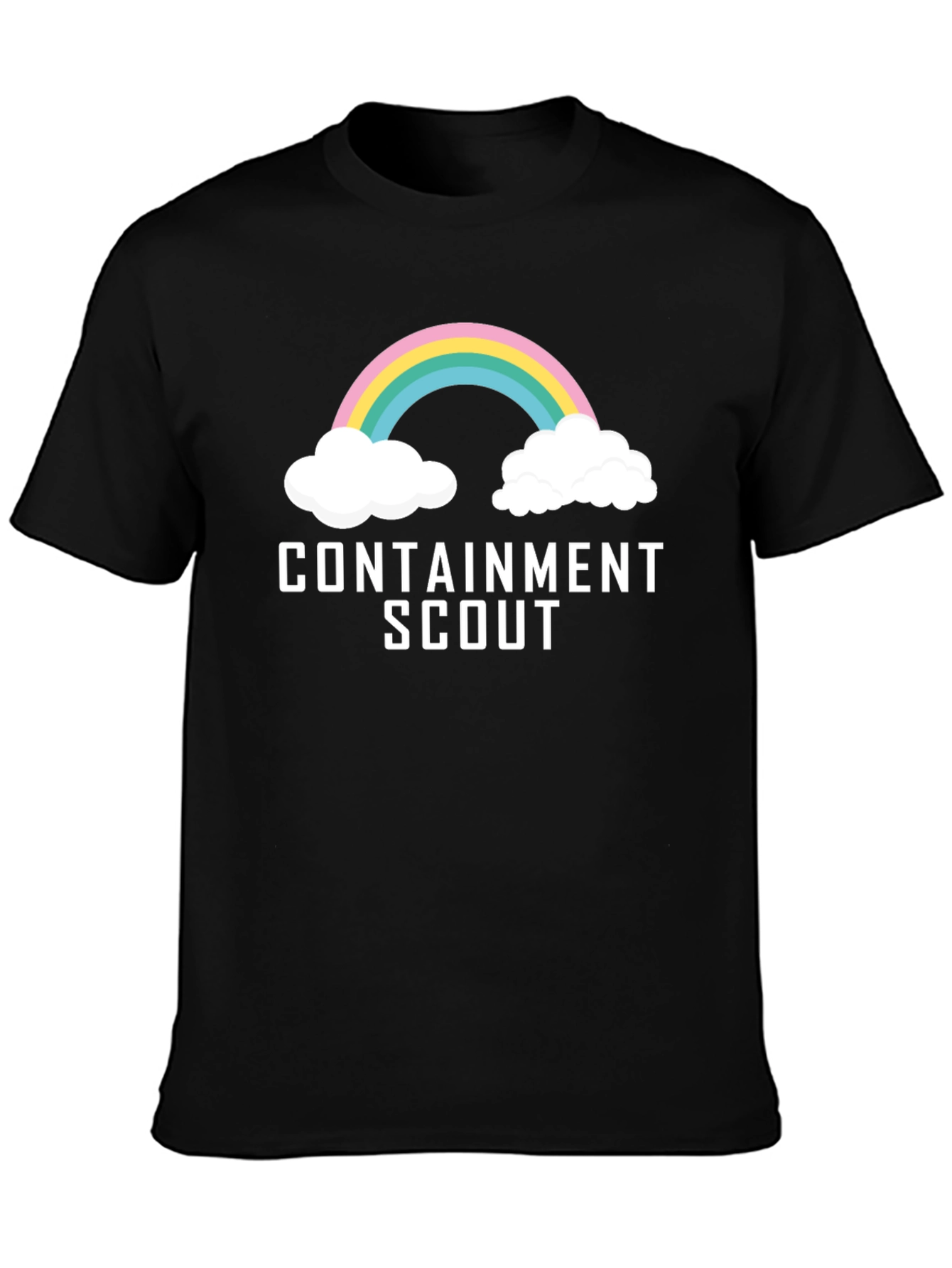 Containment Scout T-Shirt - Rainbow Graphic Tee