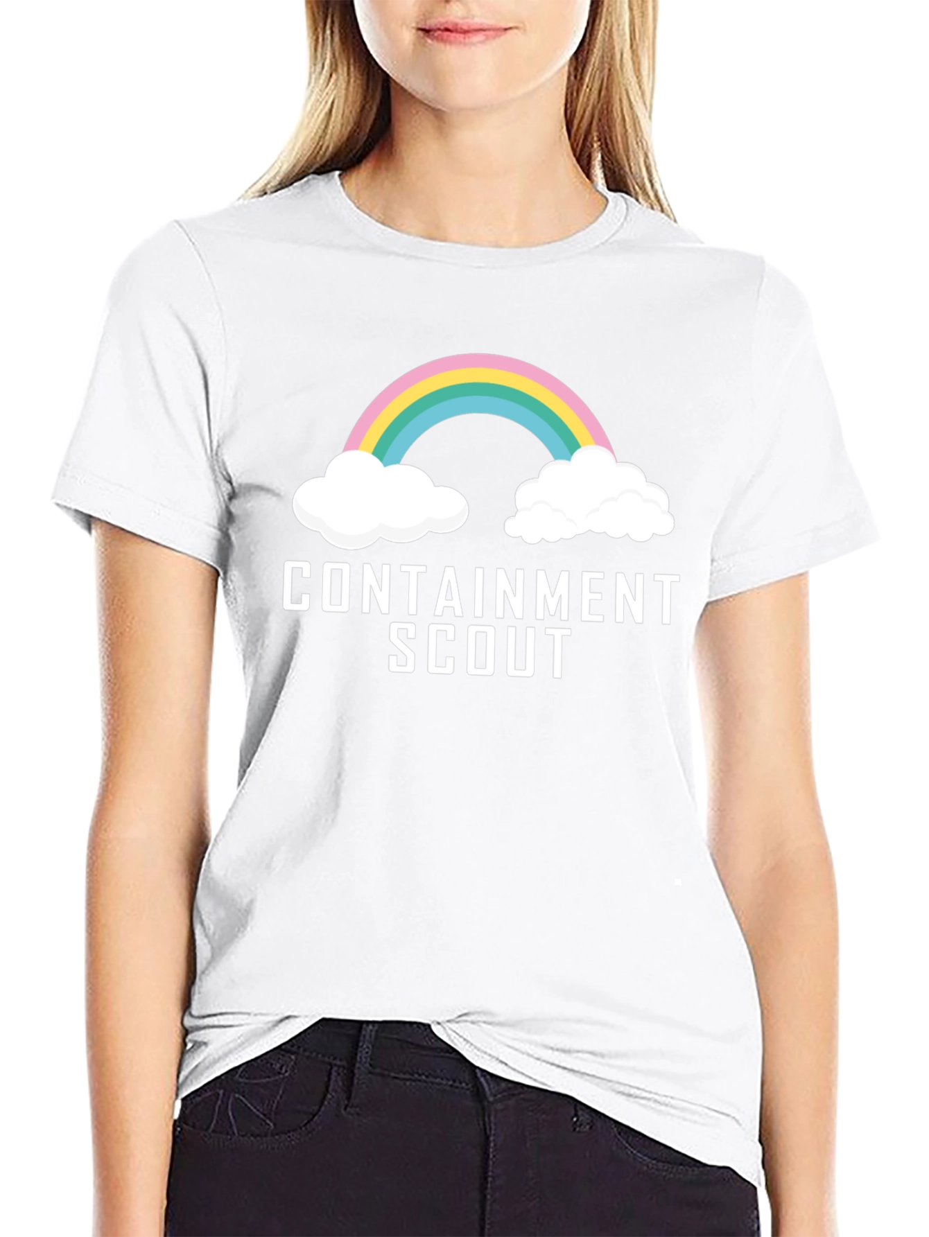 Containment Scout T-Shirt - Rainbow Graphic Tee
