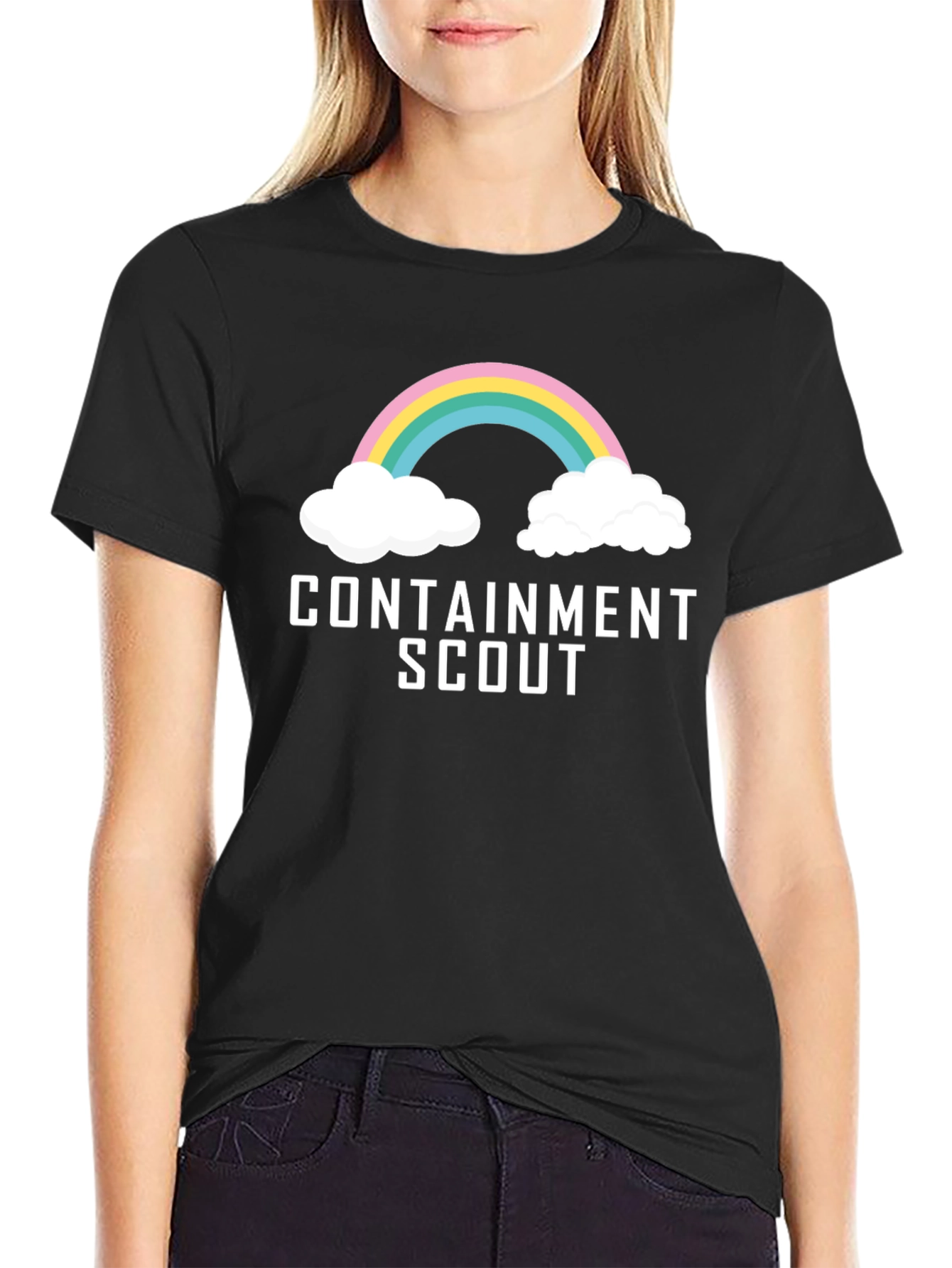 Containment Scout T-Shirt - Rainbow Graphic Tee