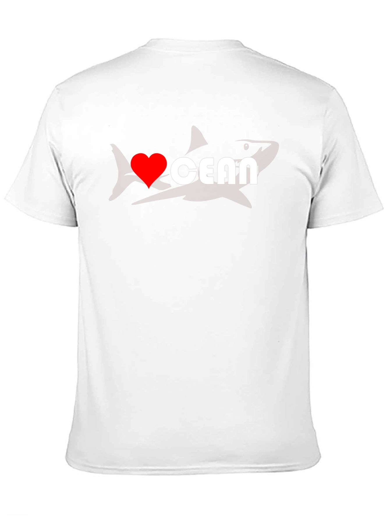 I Heart Ocean Shark Graphic T-Shirt