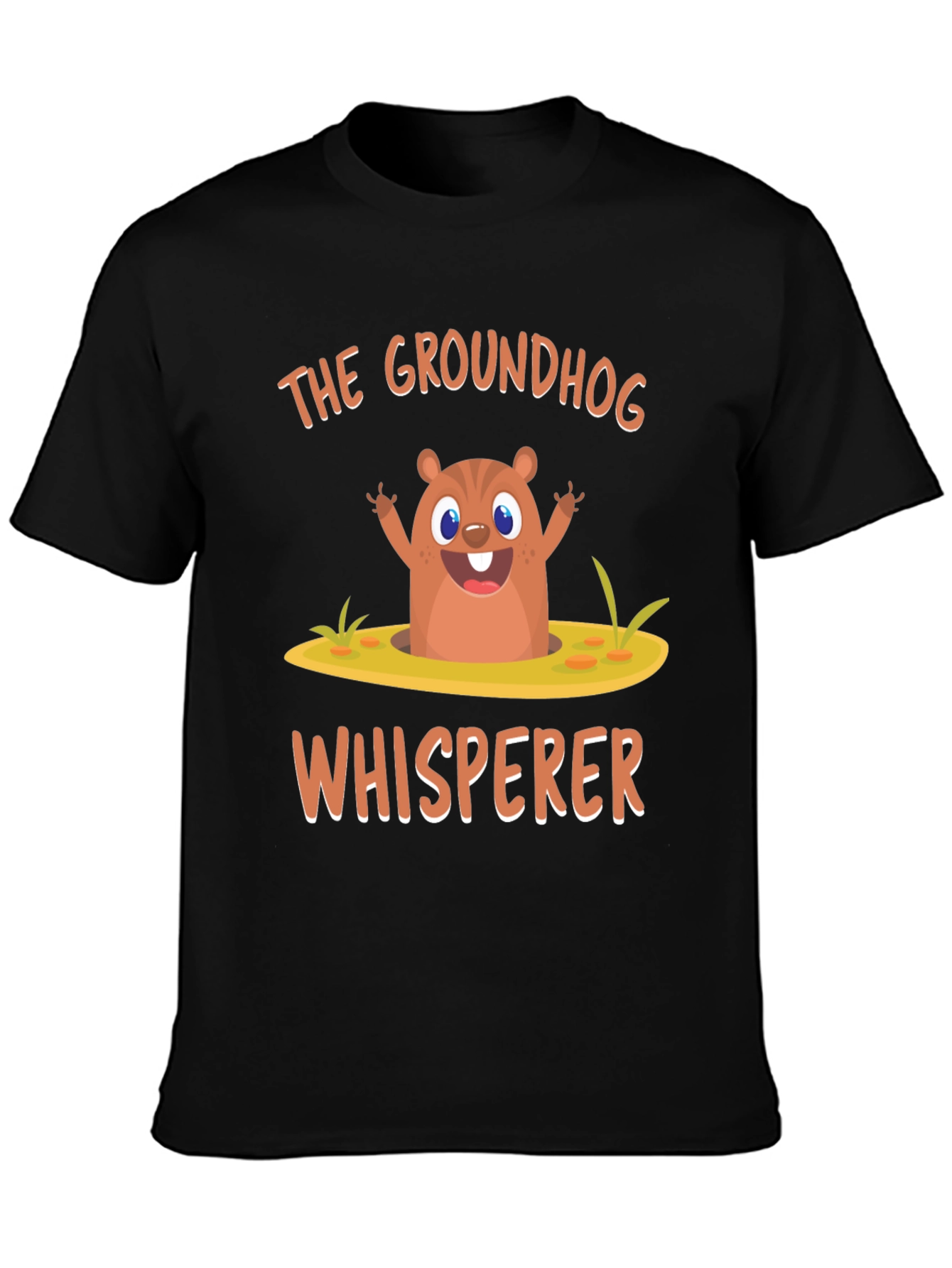 Groundhog Whisperer Graphic Tee - Cute Animal T-Shirt