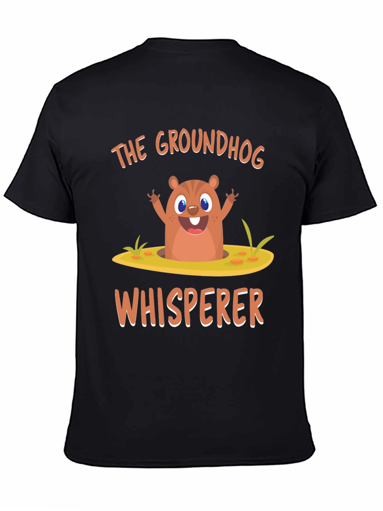 Groundhog Whisperer Graphic Tee - Cute Animal T-Shirt
