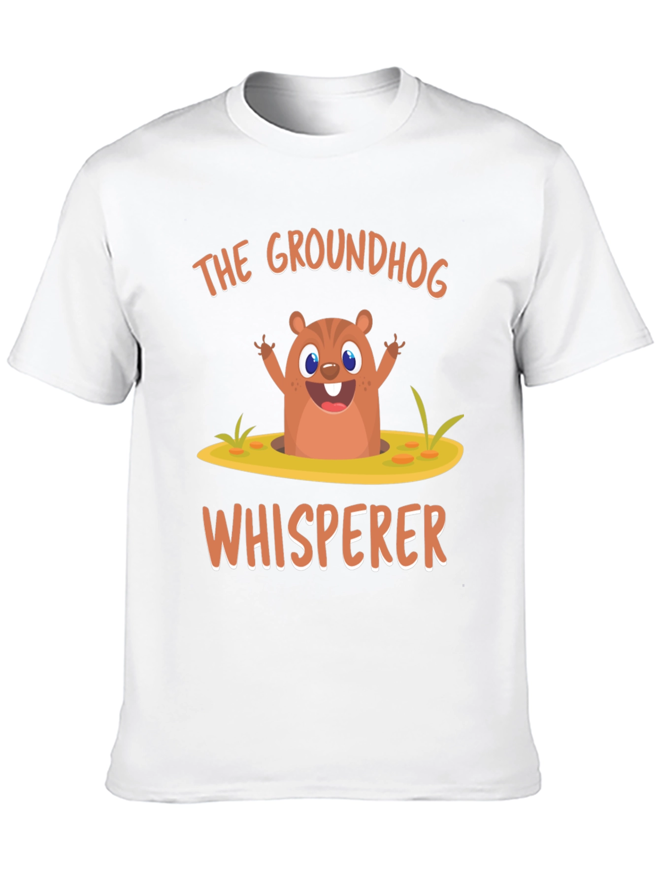Groundhog Whisperer Graphic Tee - Cute Animal T-Shirt