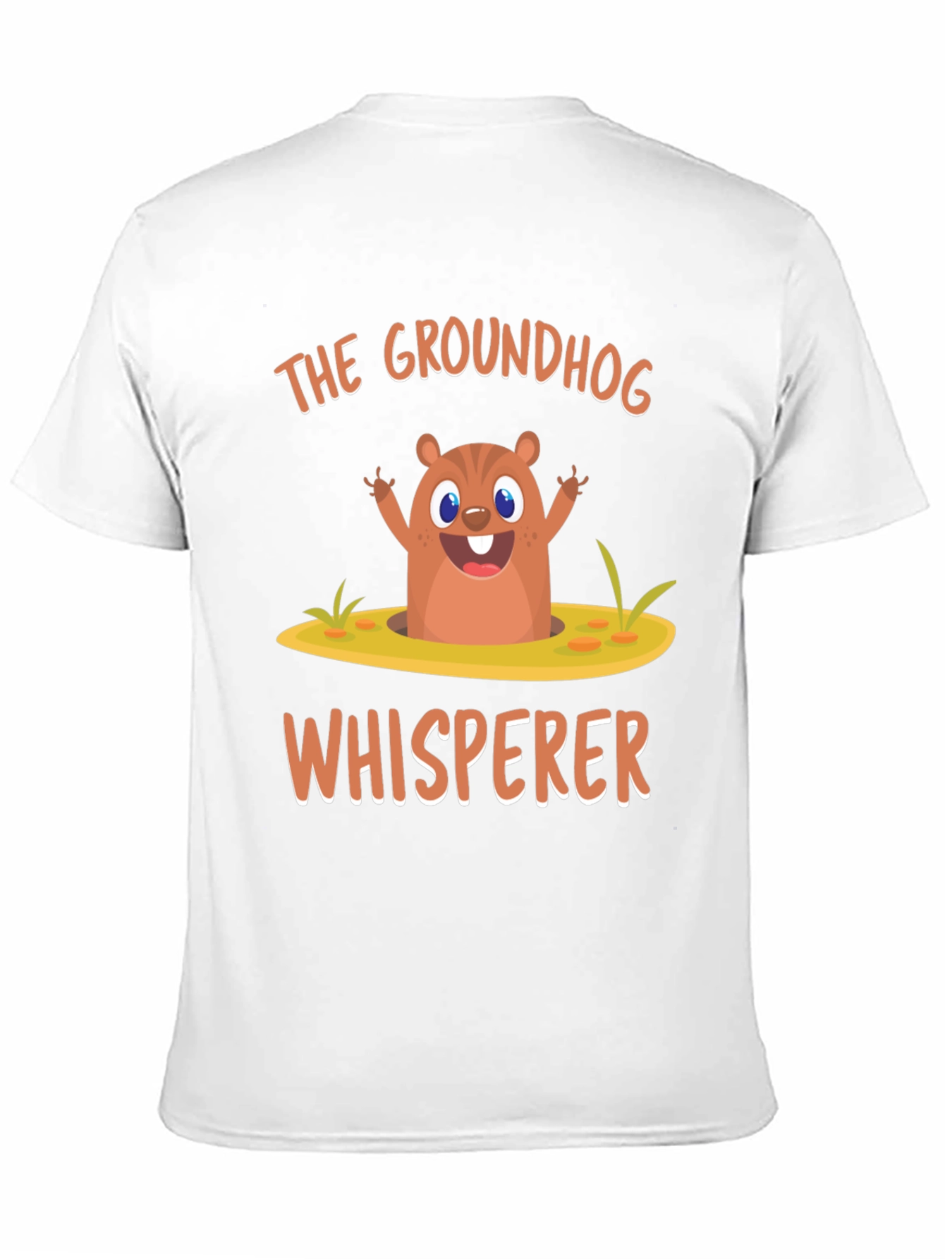 Groundhog Whisperer Graphic Tee - Cute Animal T-Shirt