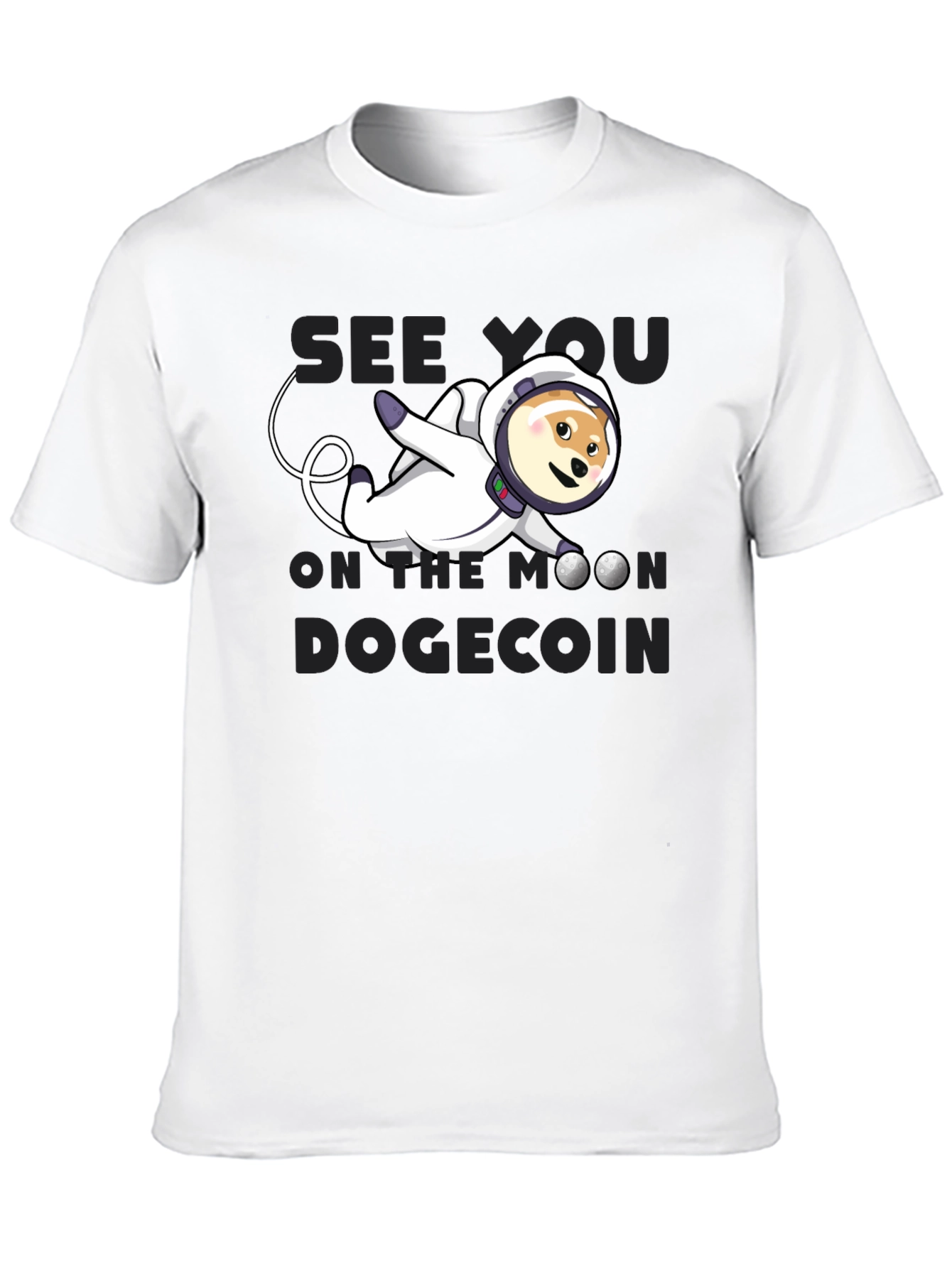 Dogecoin to the Moon T-Shirt