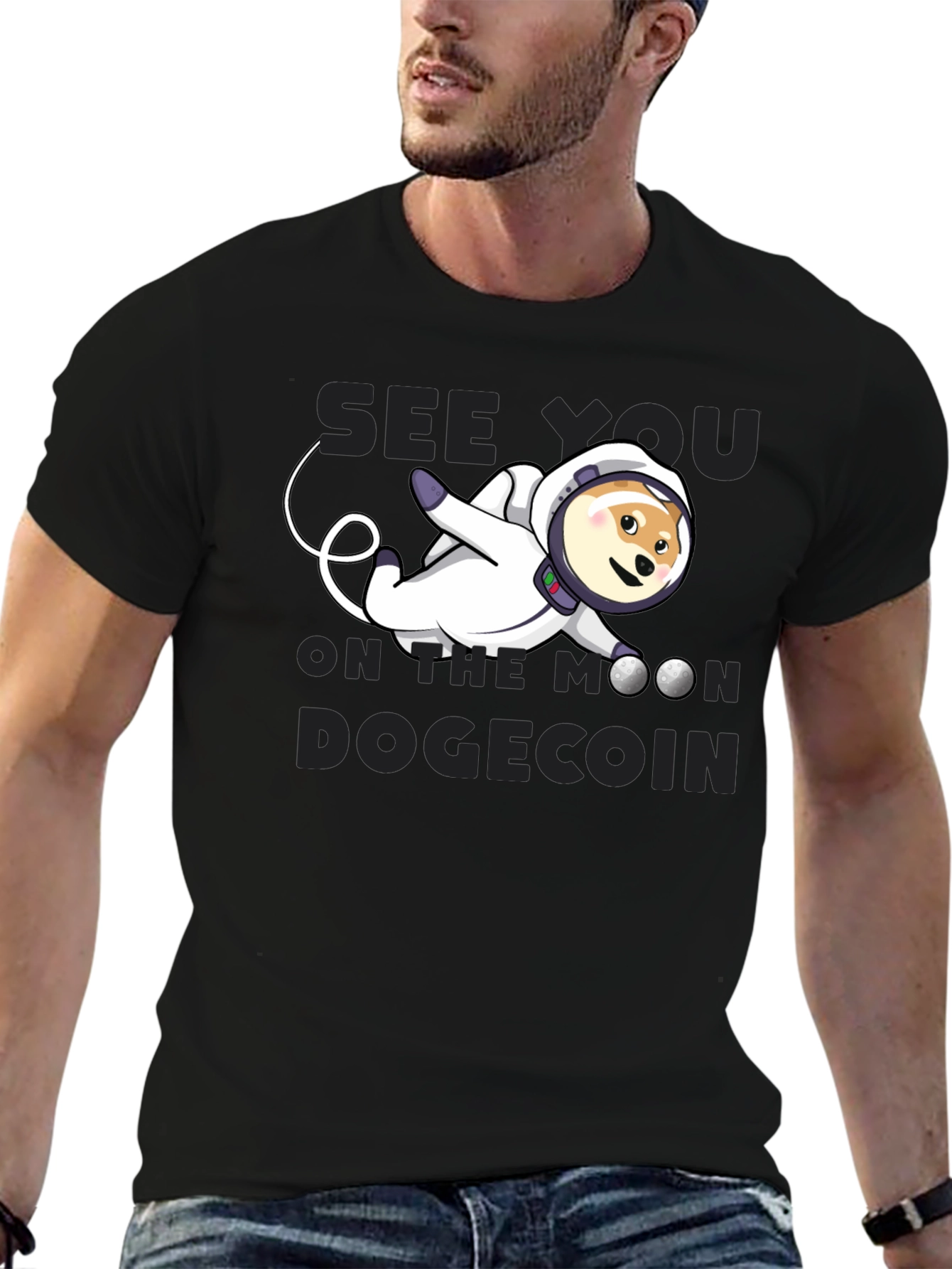Dogecoin to the Moon T-Shirt