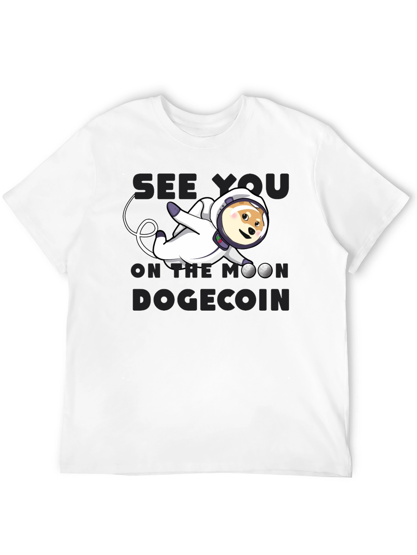 Dogecoin to the Moon T-Shirt