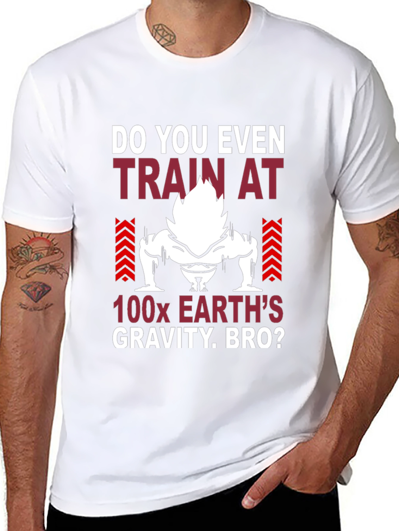 Train at 100x Earths Gravity Bro T-Shirt