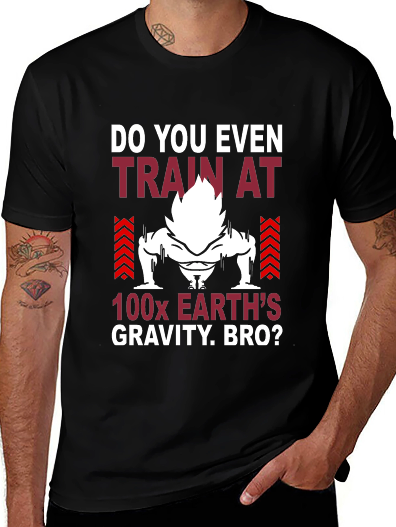 Train at 100x Earths Gravity Bro T-Shirt