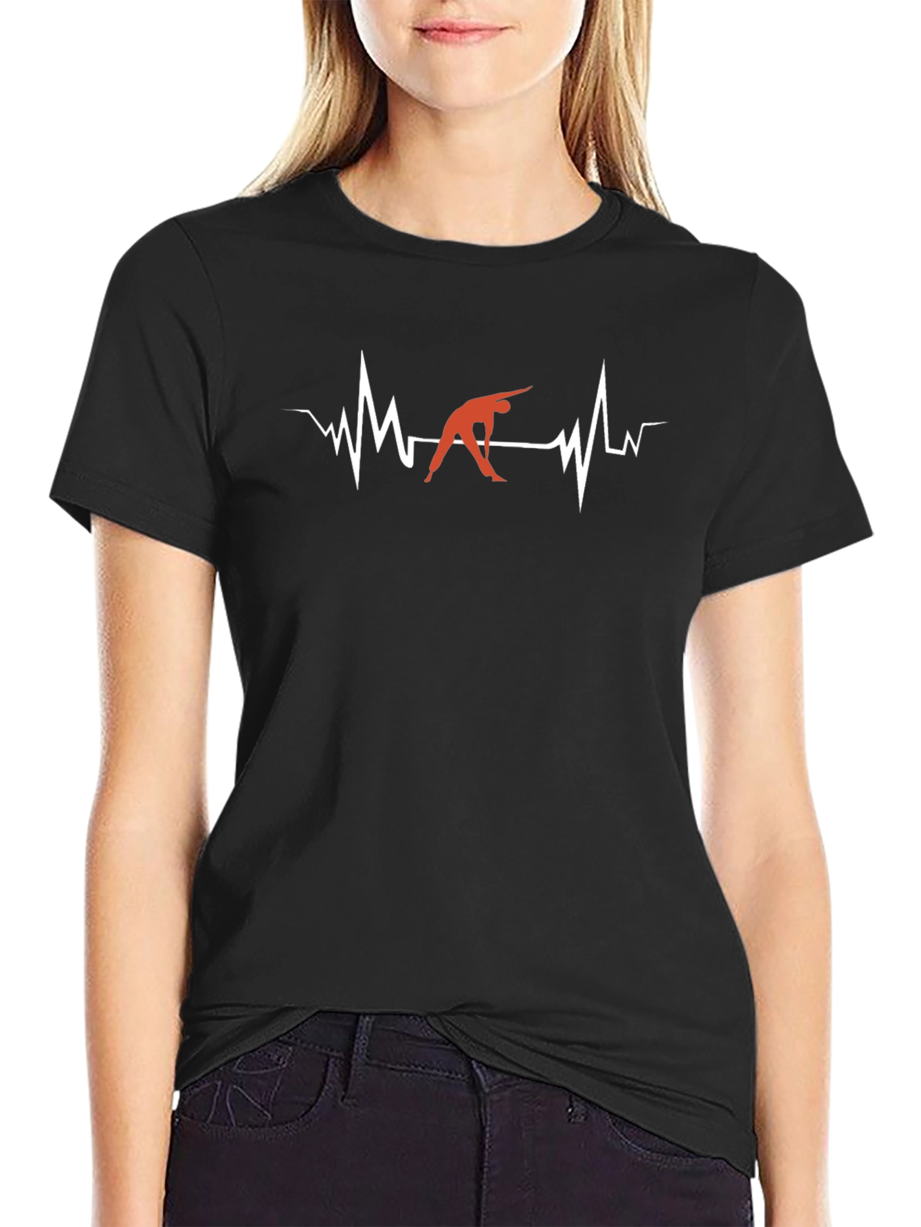 Fitness Heartbeat T-Shirt - Unisex Activewear