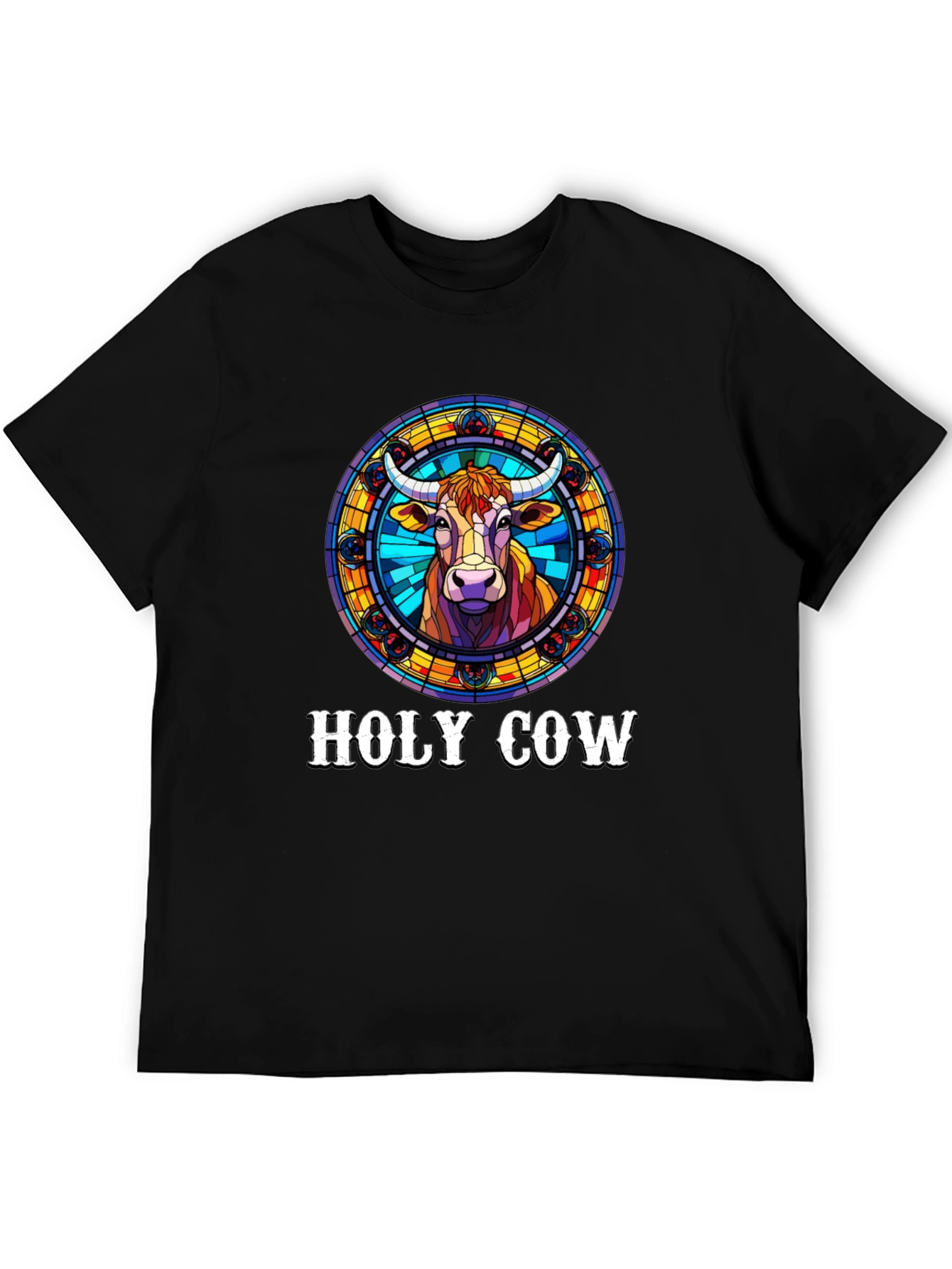 Holy Cow Graphic T-Shirt - Unique Design