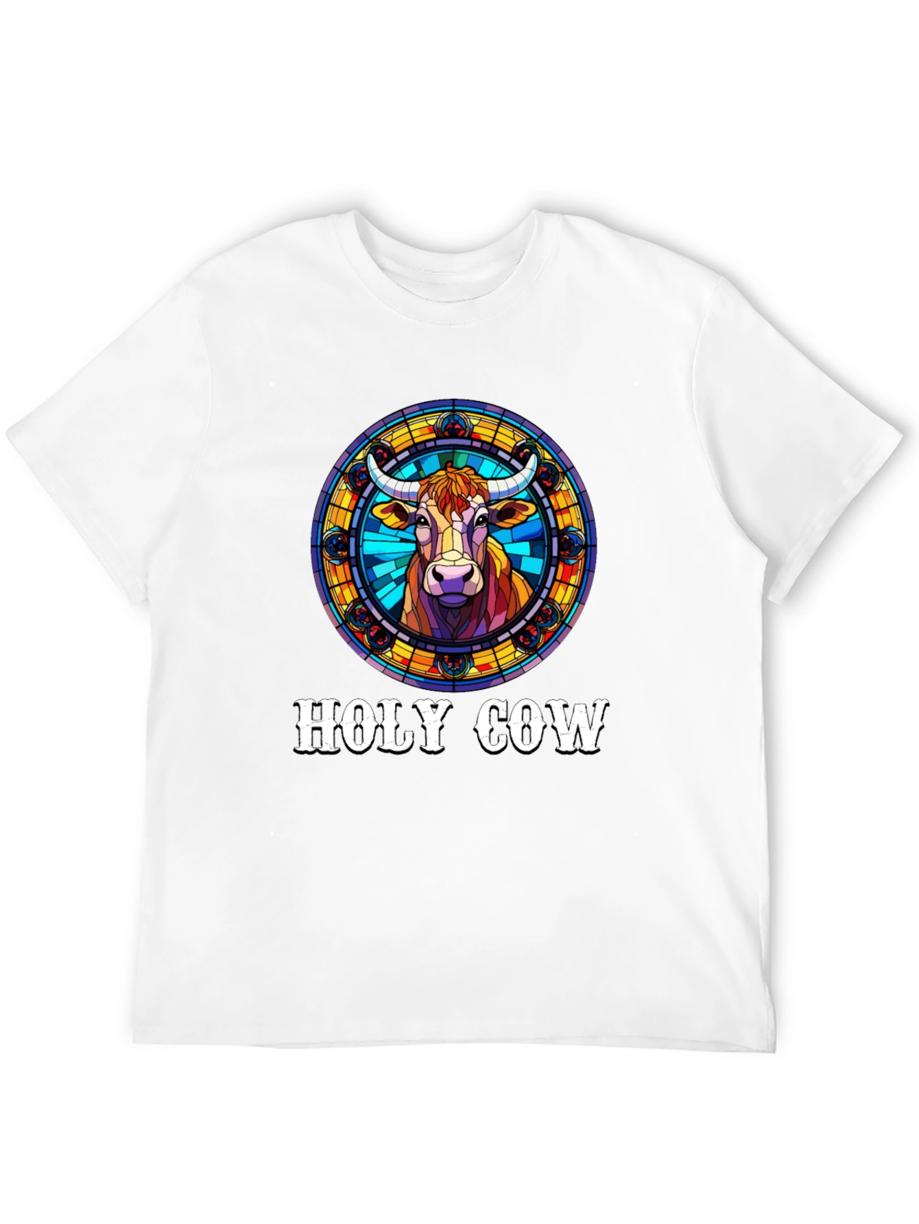 Holy Cow Graphic T-Shirt - Unique Design