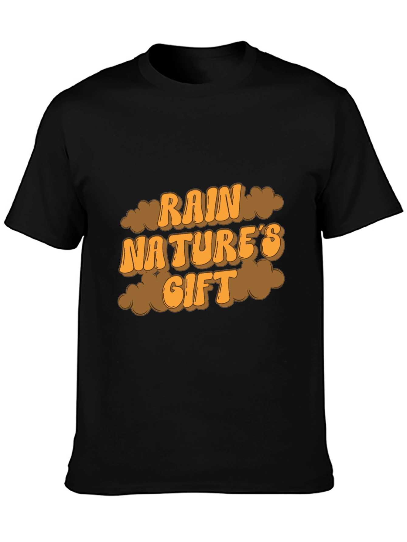 Rain Natures Gift Black Graphic Tee