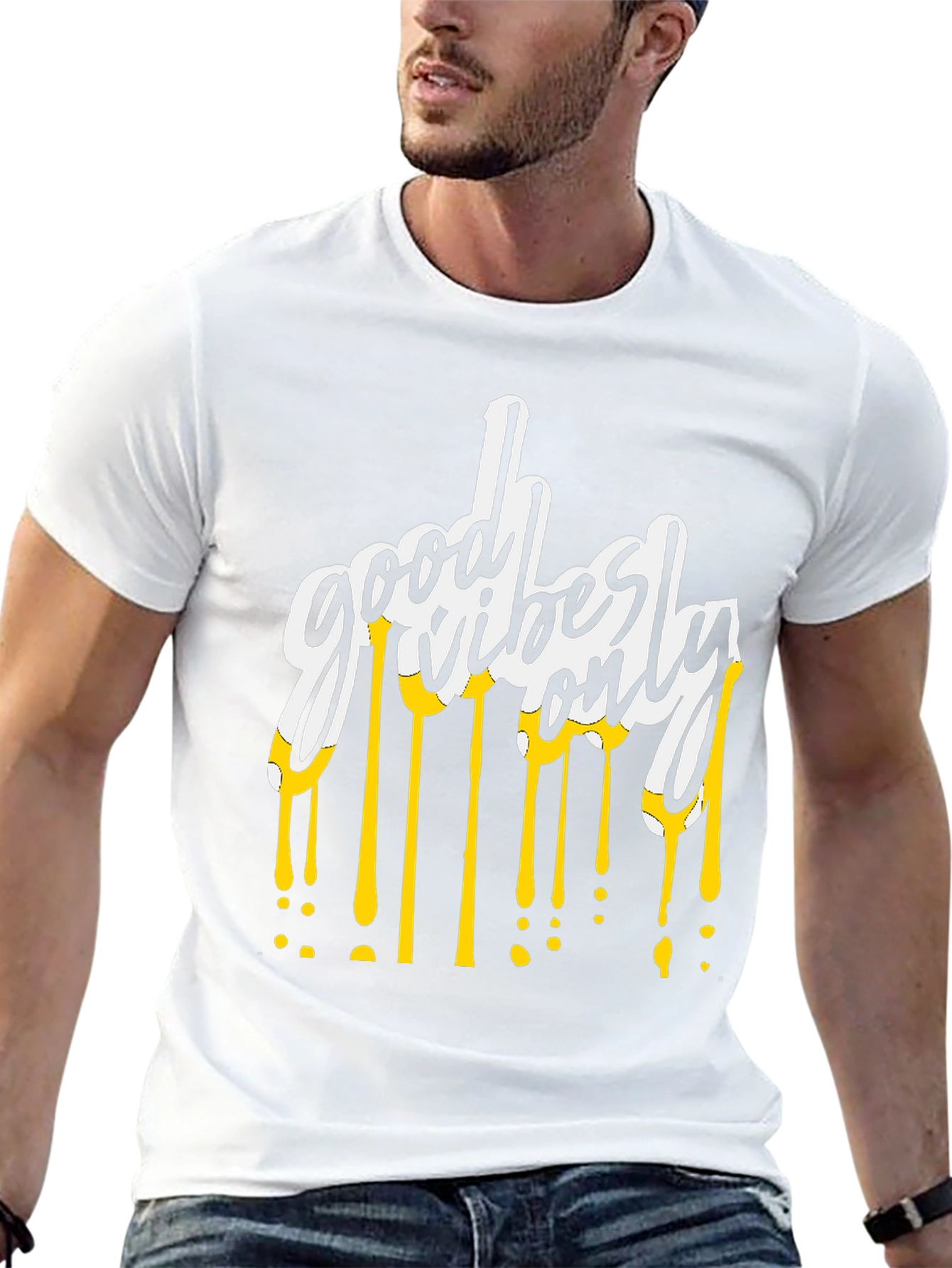 Good Vibes Only Graphic Tee - Black