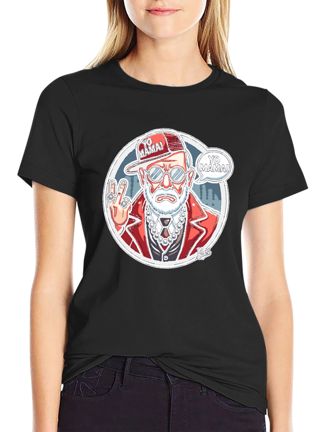 Yo Mama Grandpa Graphic Tee