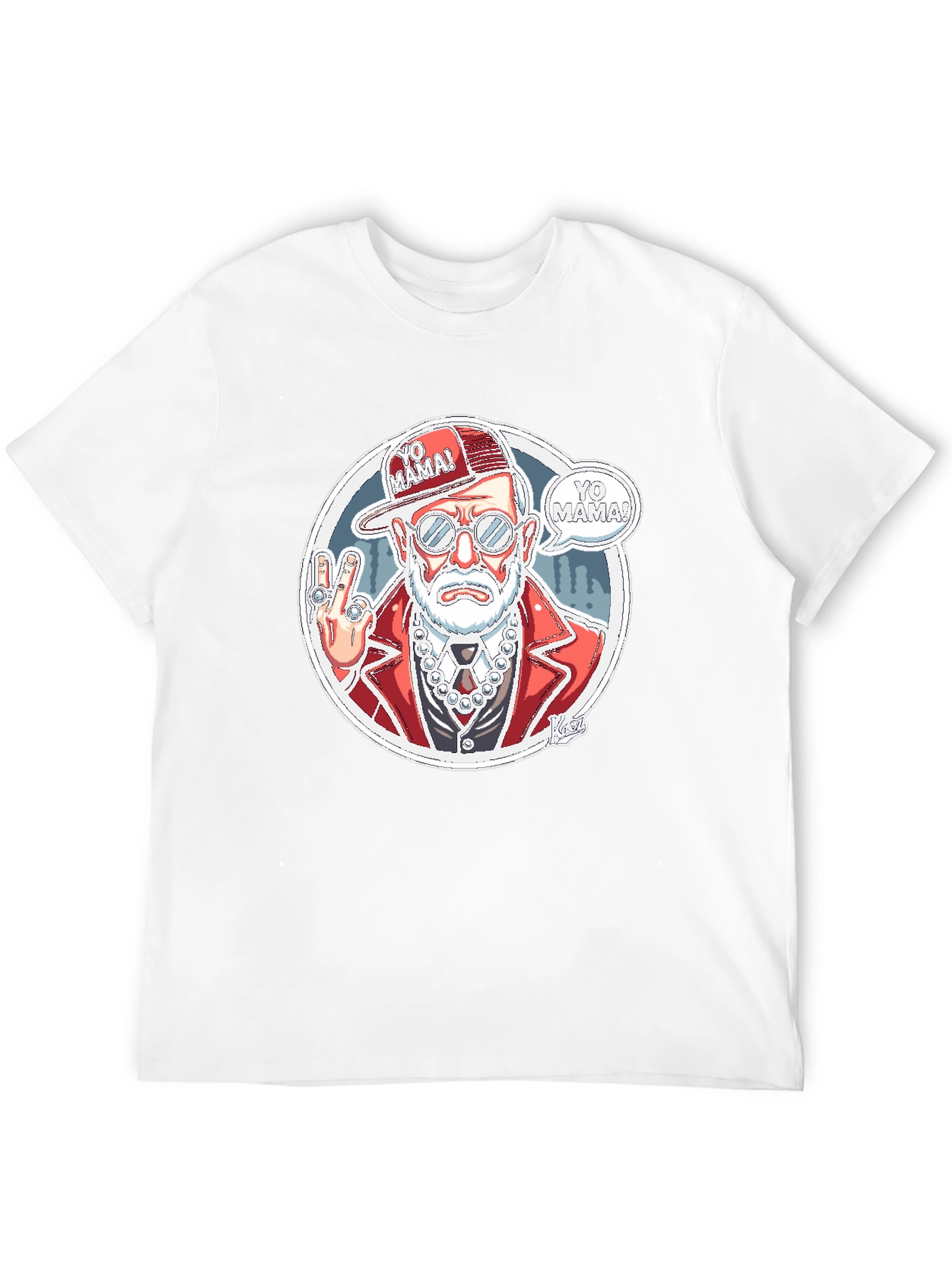 Yo Mama Grandpa Graphic Tee