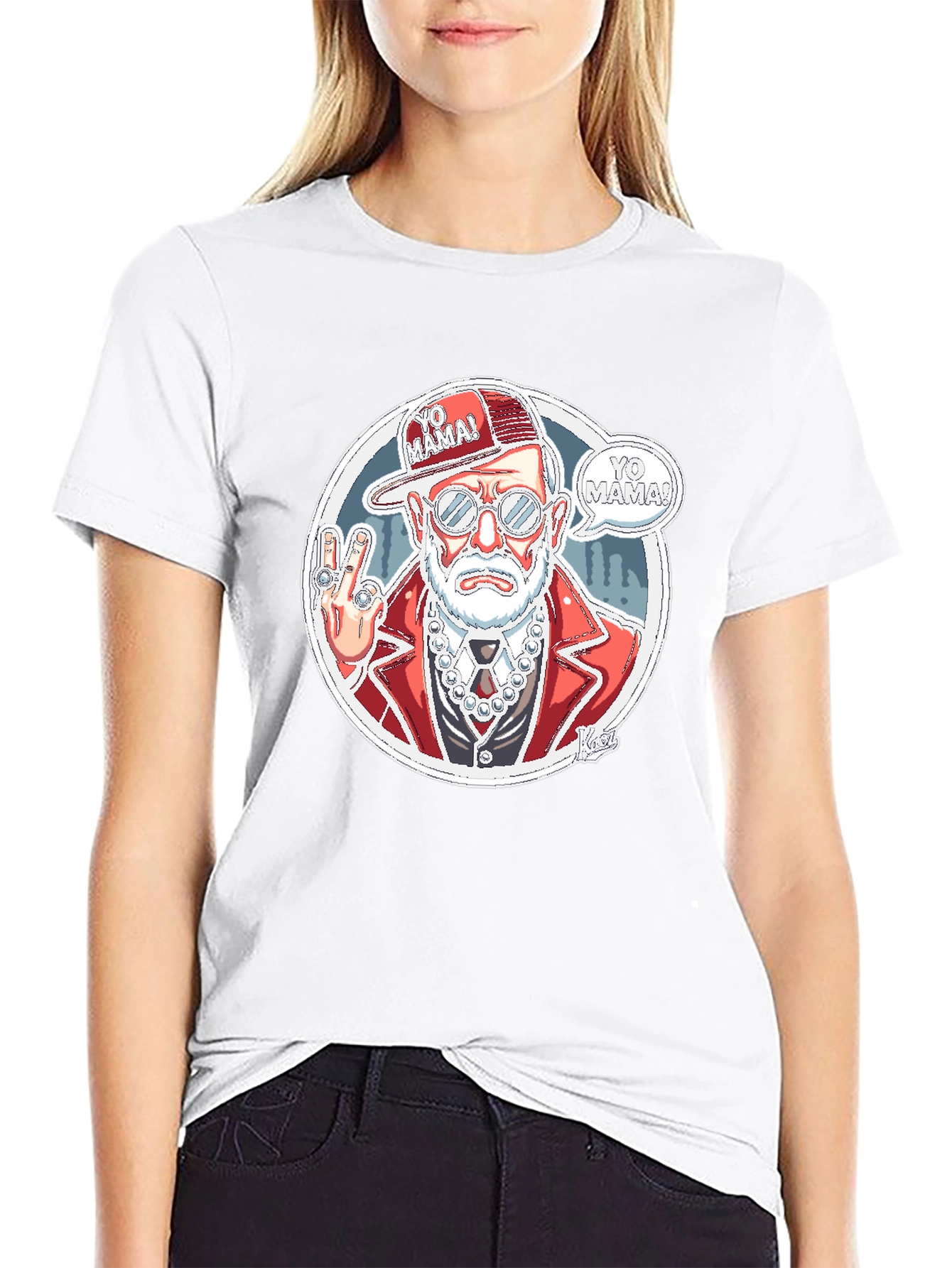 Yo Mama Grandpa Graphic Tee