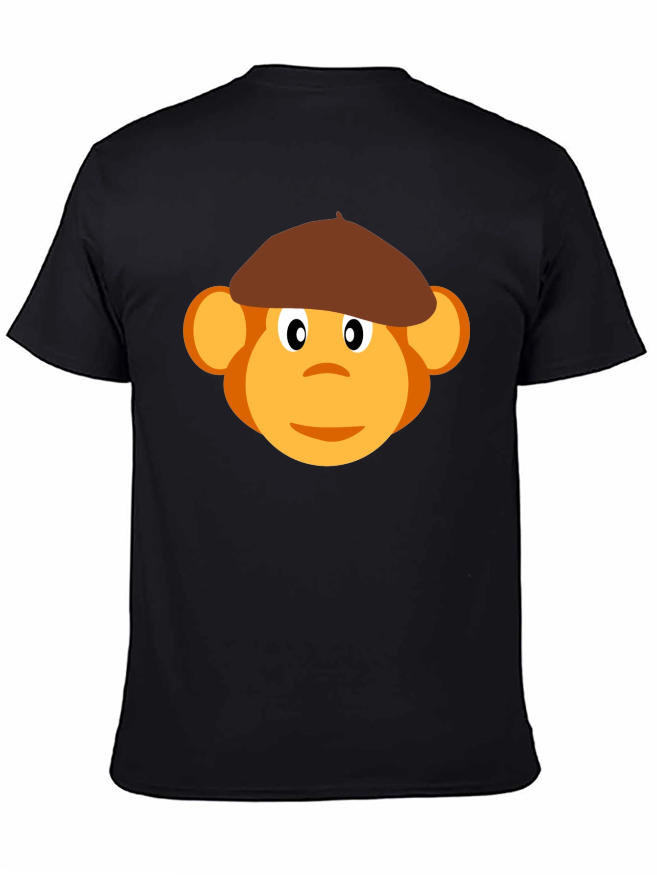 Monkey Face T-Shirt - Funny Cartoon Graphic Tee