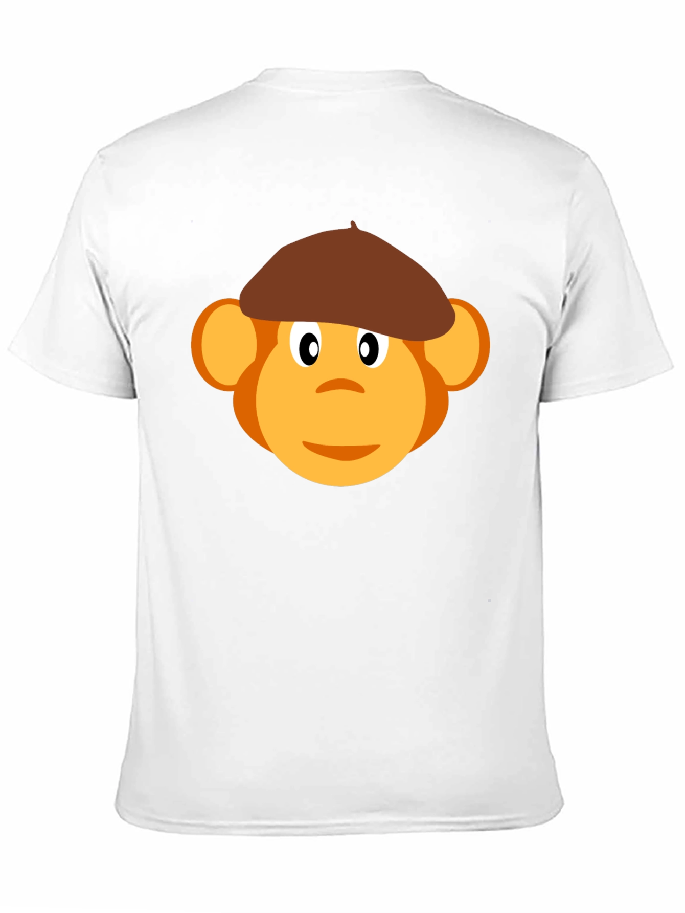 Monkey Face T-Shirt - Funny Cartoon Graphic Tee