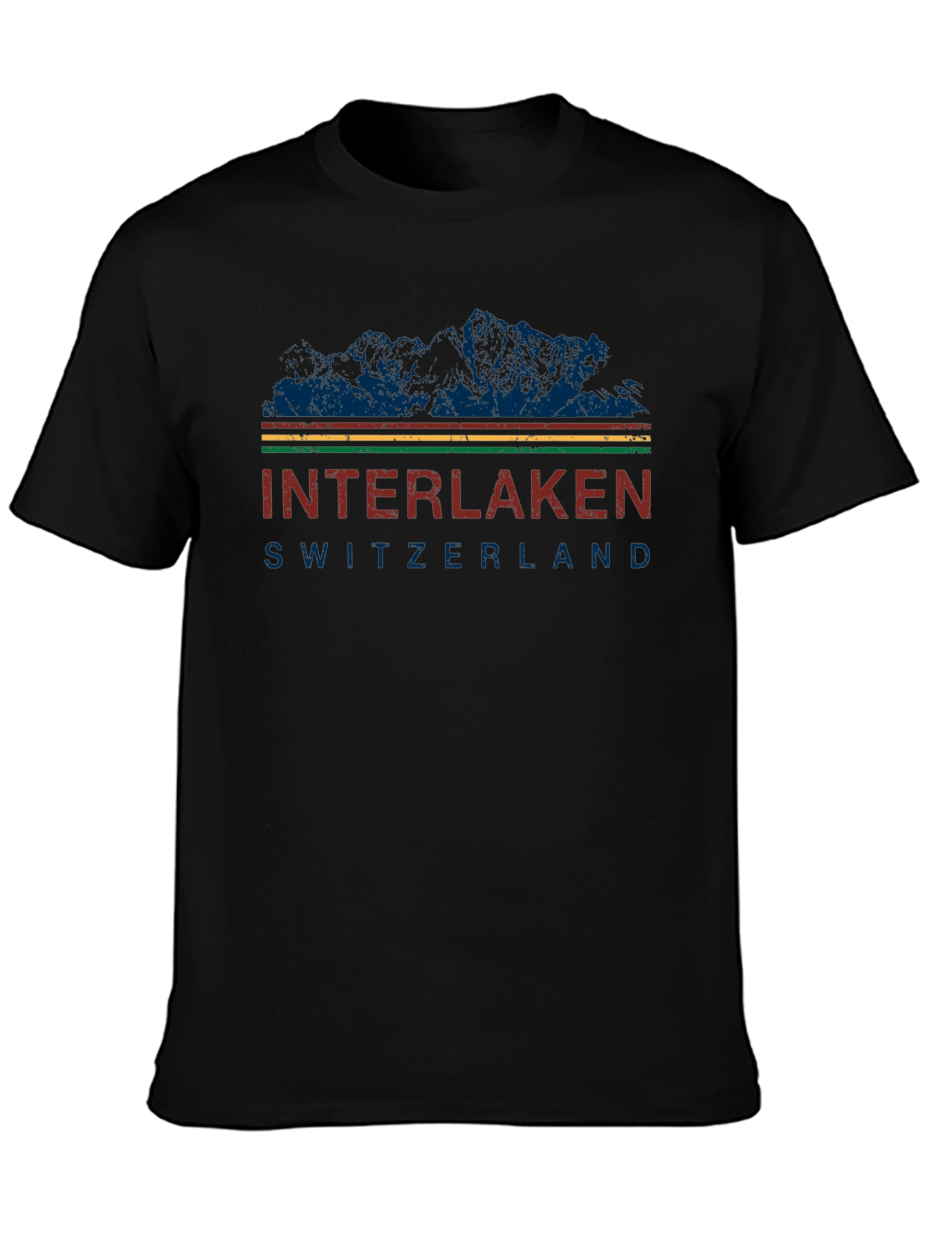 Interlaken Switzerland Mountain T-Shirt