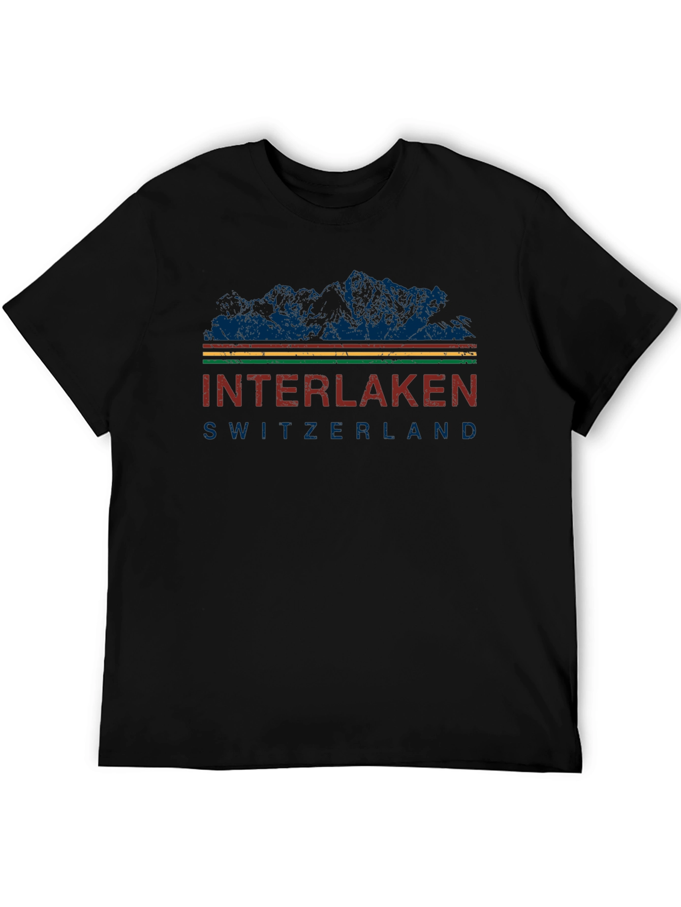 Interlaken Switzerland Mountain T-Shirt
