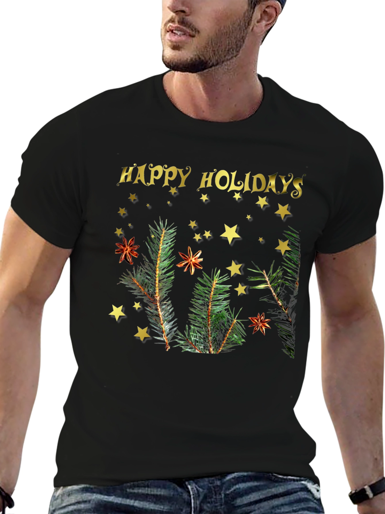 Happy Holidays Graphic Tee