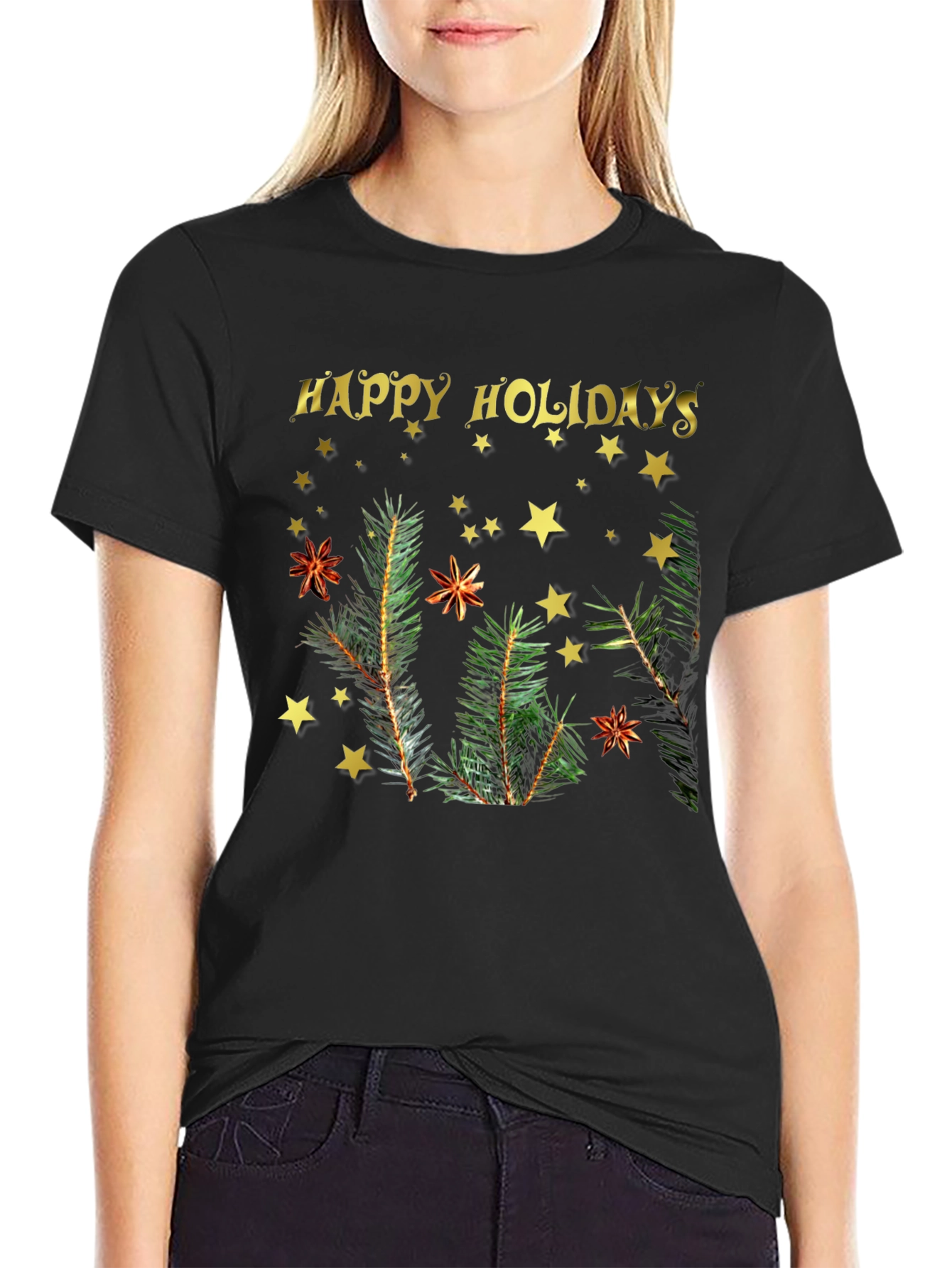 Happy Holidays Graphic Tee