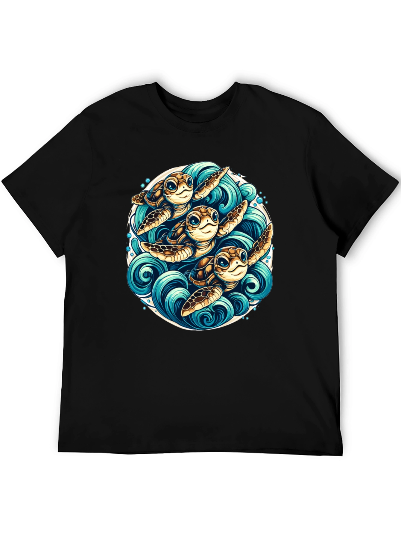Turtle Trio Graphic Tee - Ocean Lovers Apparel