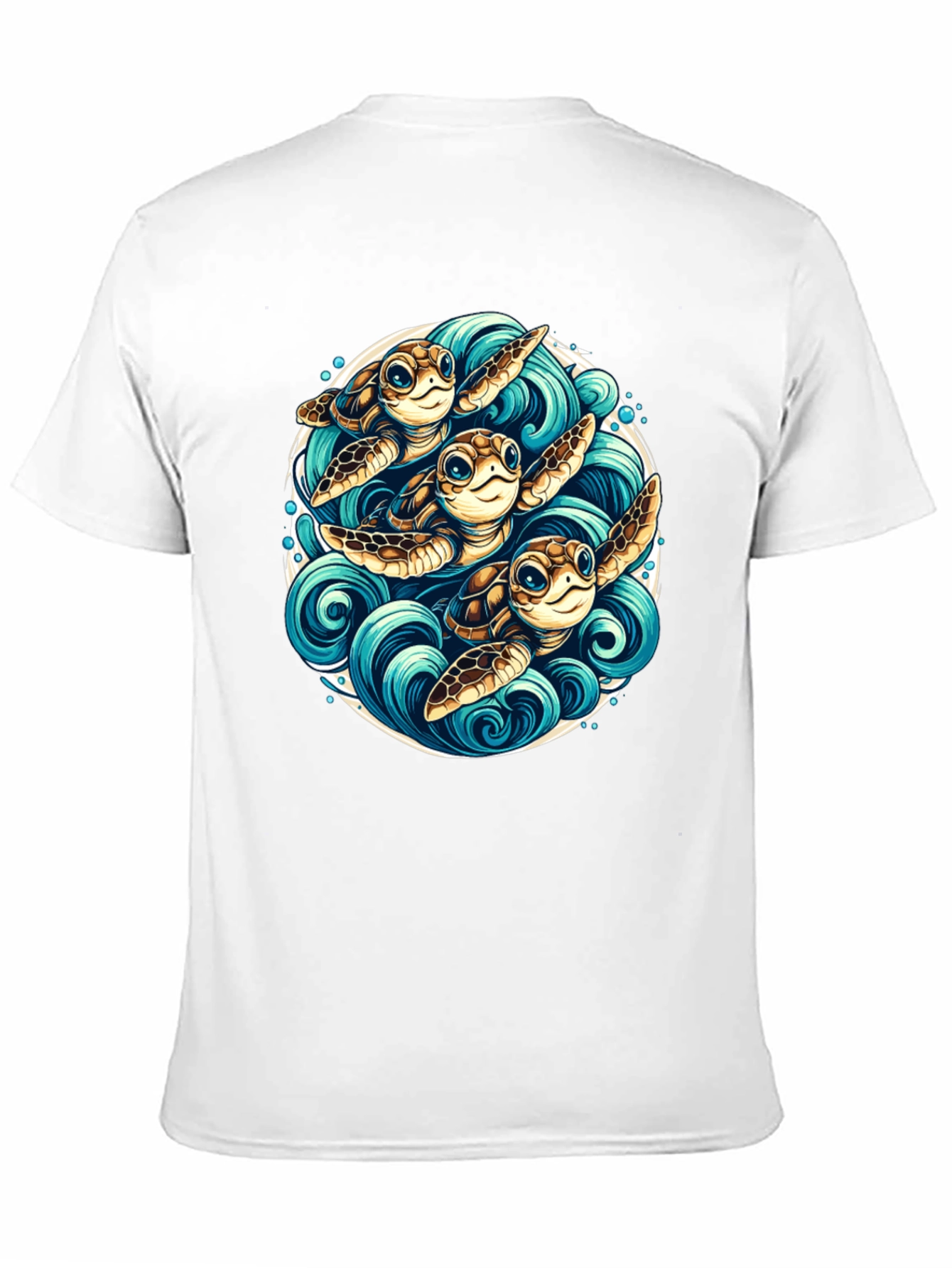Turtle Trio Graphic Tee - Ocean Lovers Apparel
