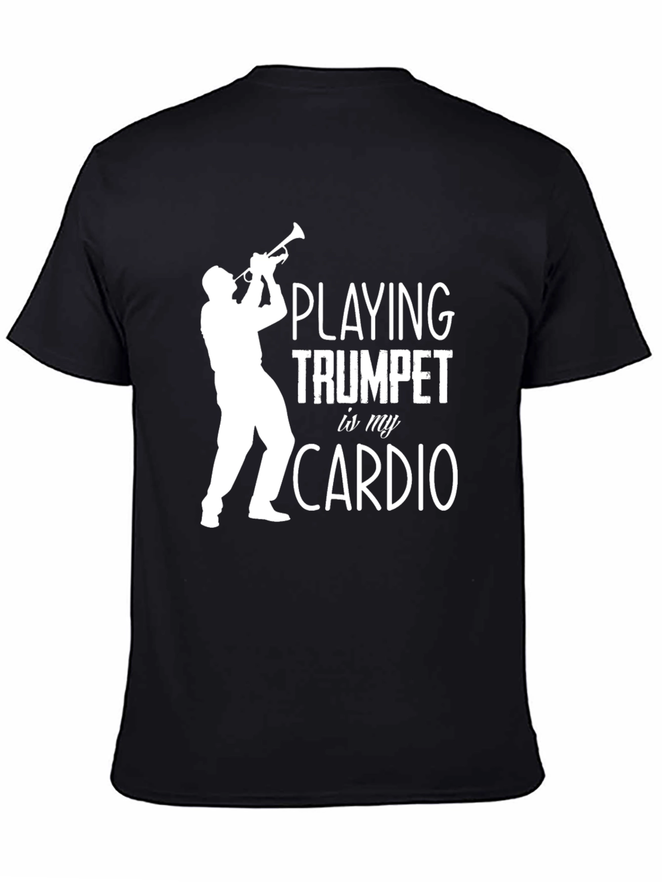 Trumpet Player Cardio Graphic Tee