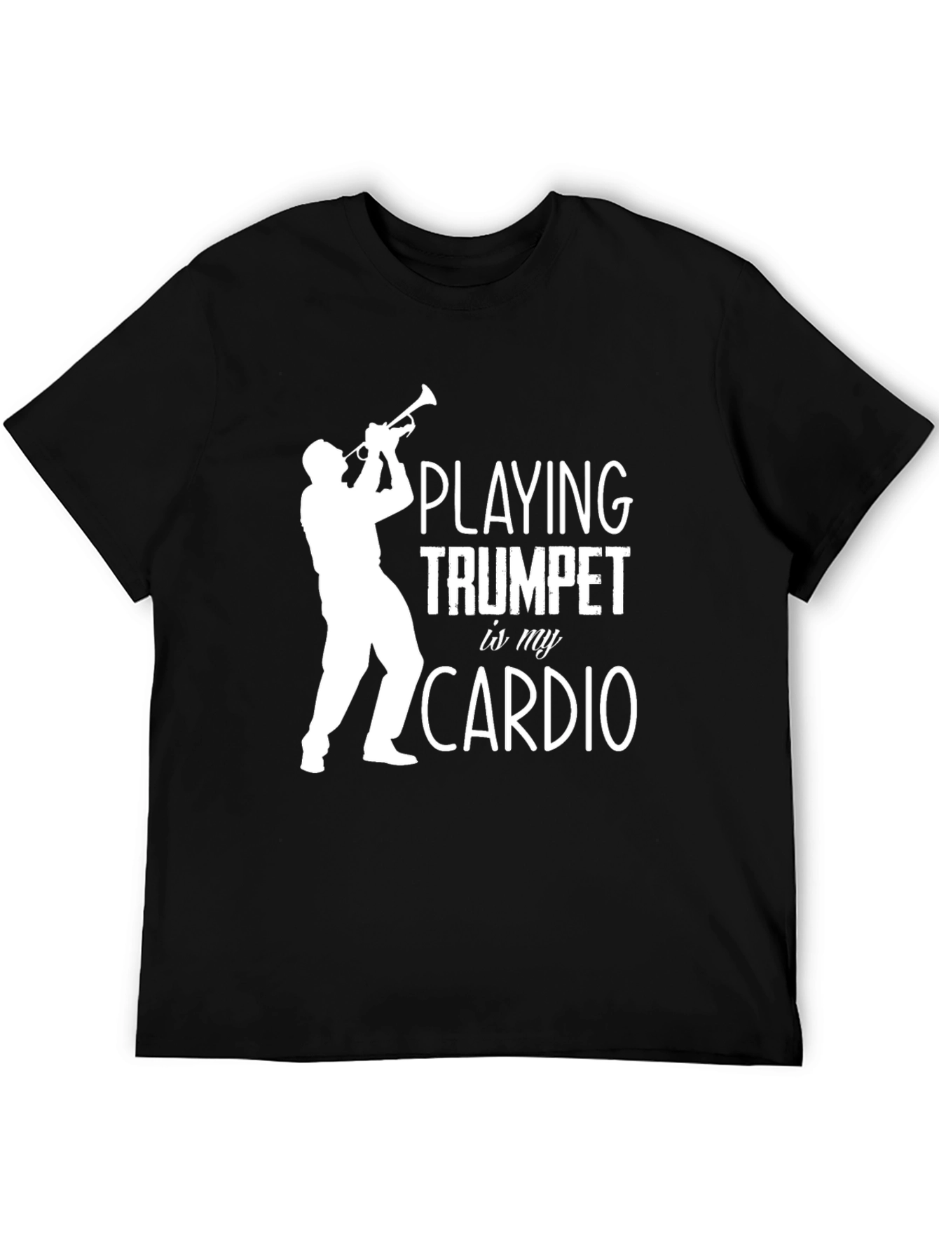 Trumpet Player Cardio Graphic Tee