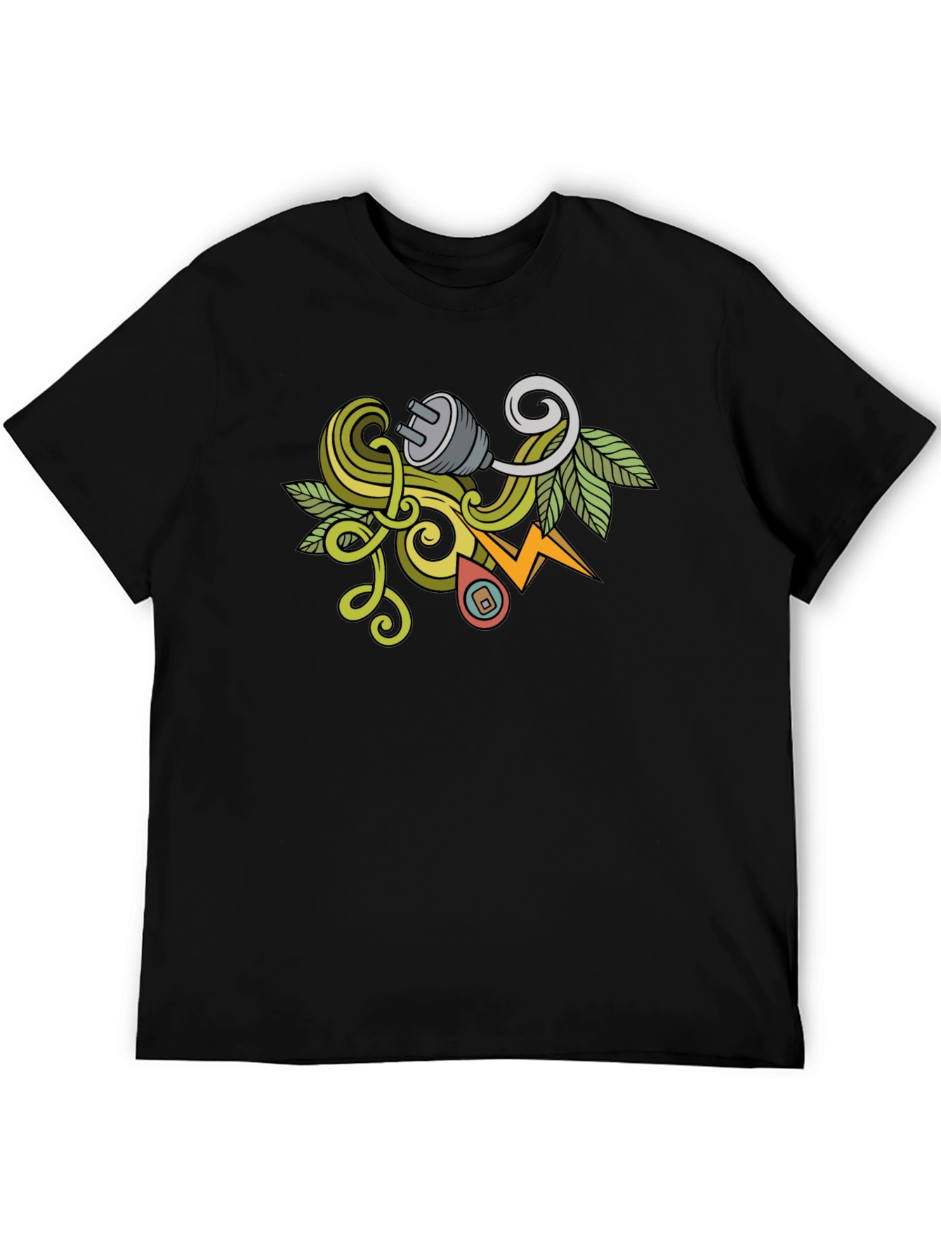 Nature Inspired Electric Plug T-Shirt