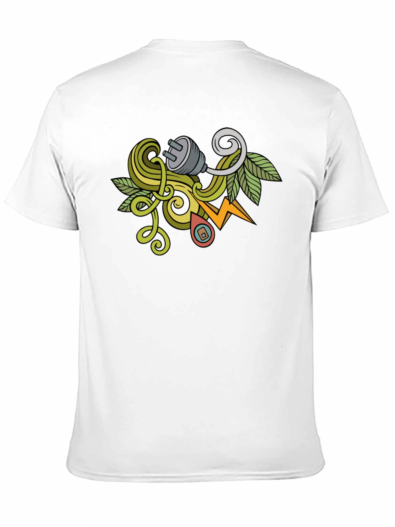 Nature Inspired Electric Plug T-Shirt