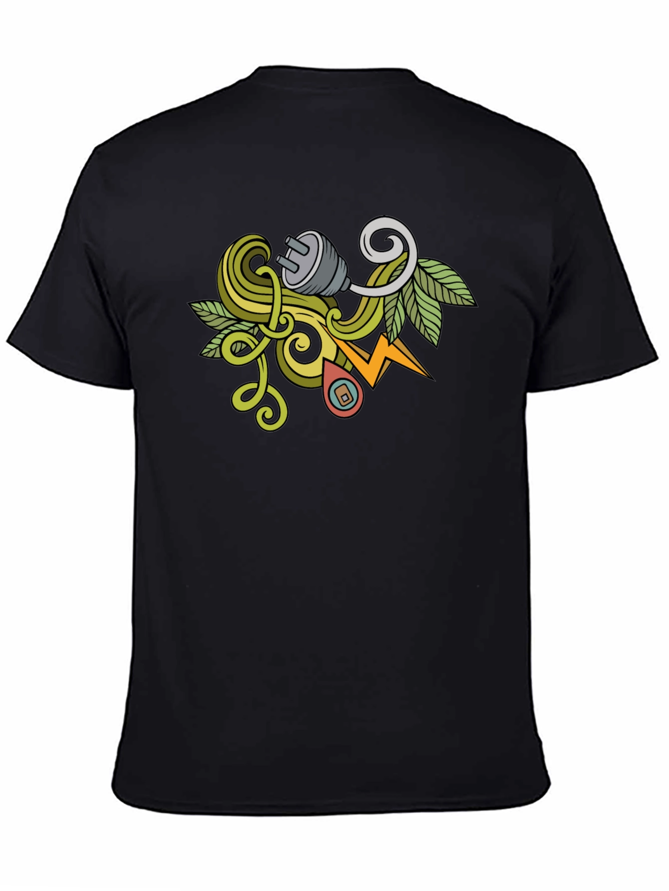 Nature Inspired Electric Plug T-Shirt