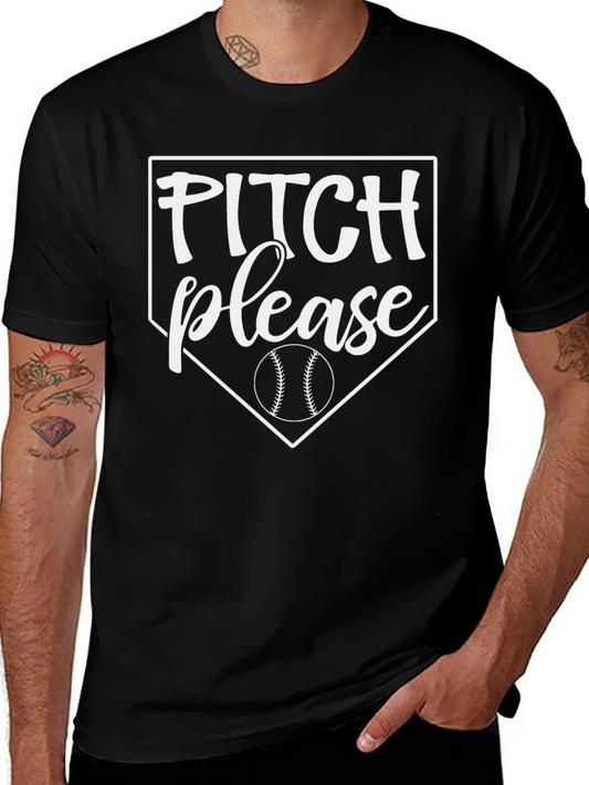 Pitch Please Baseball T-Shirt