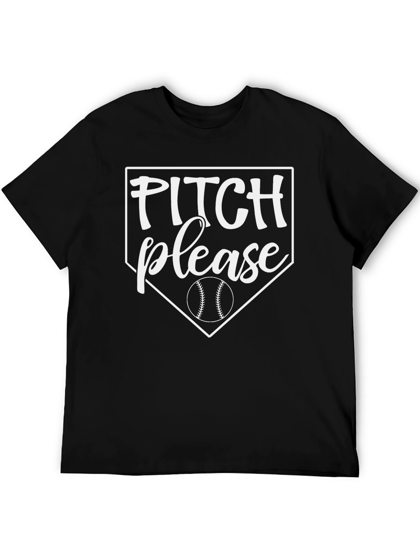Pitch Please Baseball T-Shirt
