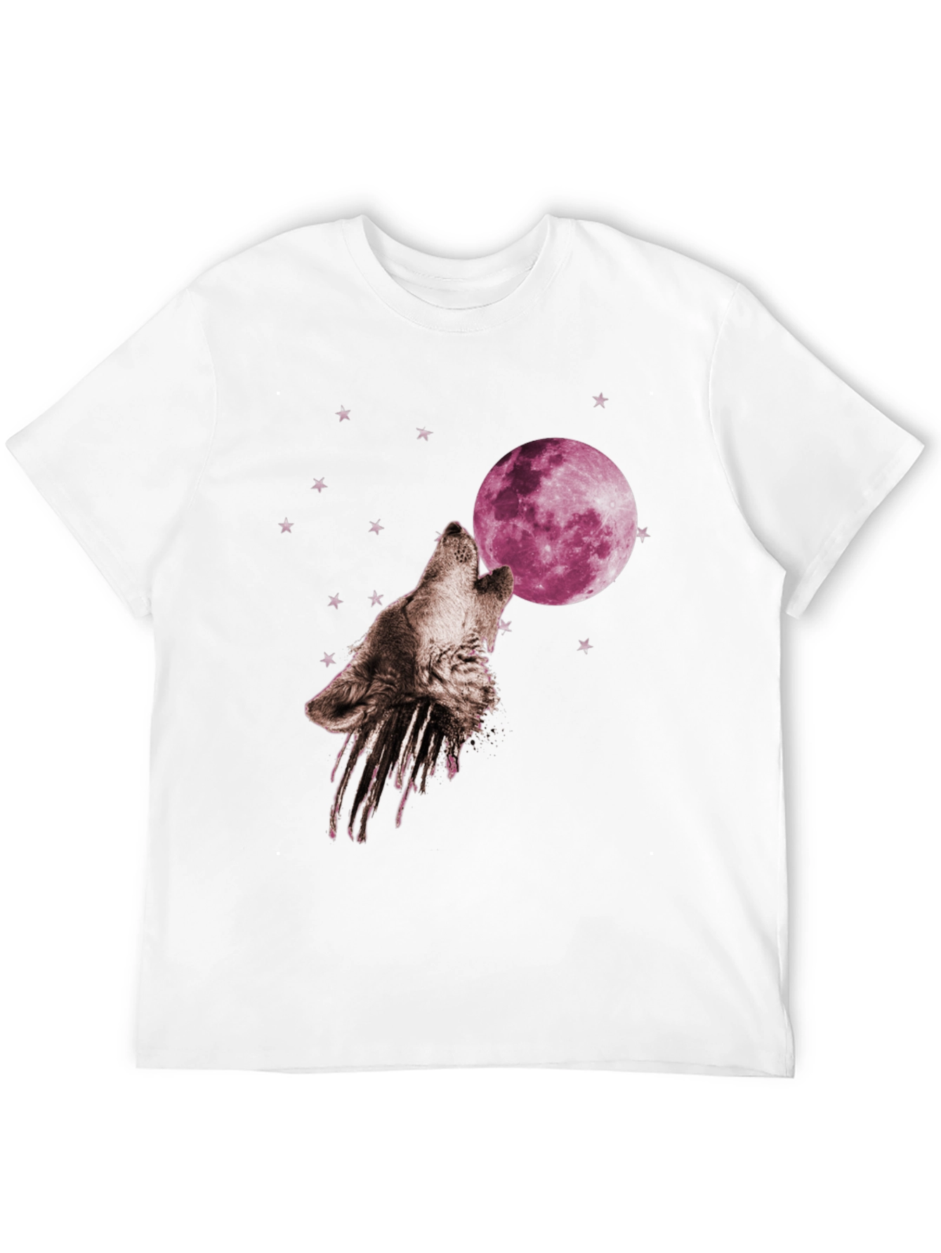 Wolf Moon T-Shirt - Graphic Print